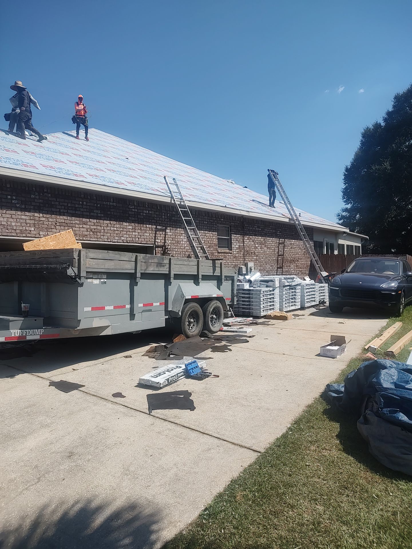 Residential Roof Replacement using ATLAS PROLAM WEATHER WOOD by Elite Roofing LLC