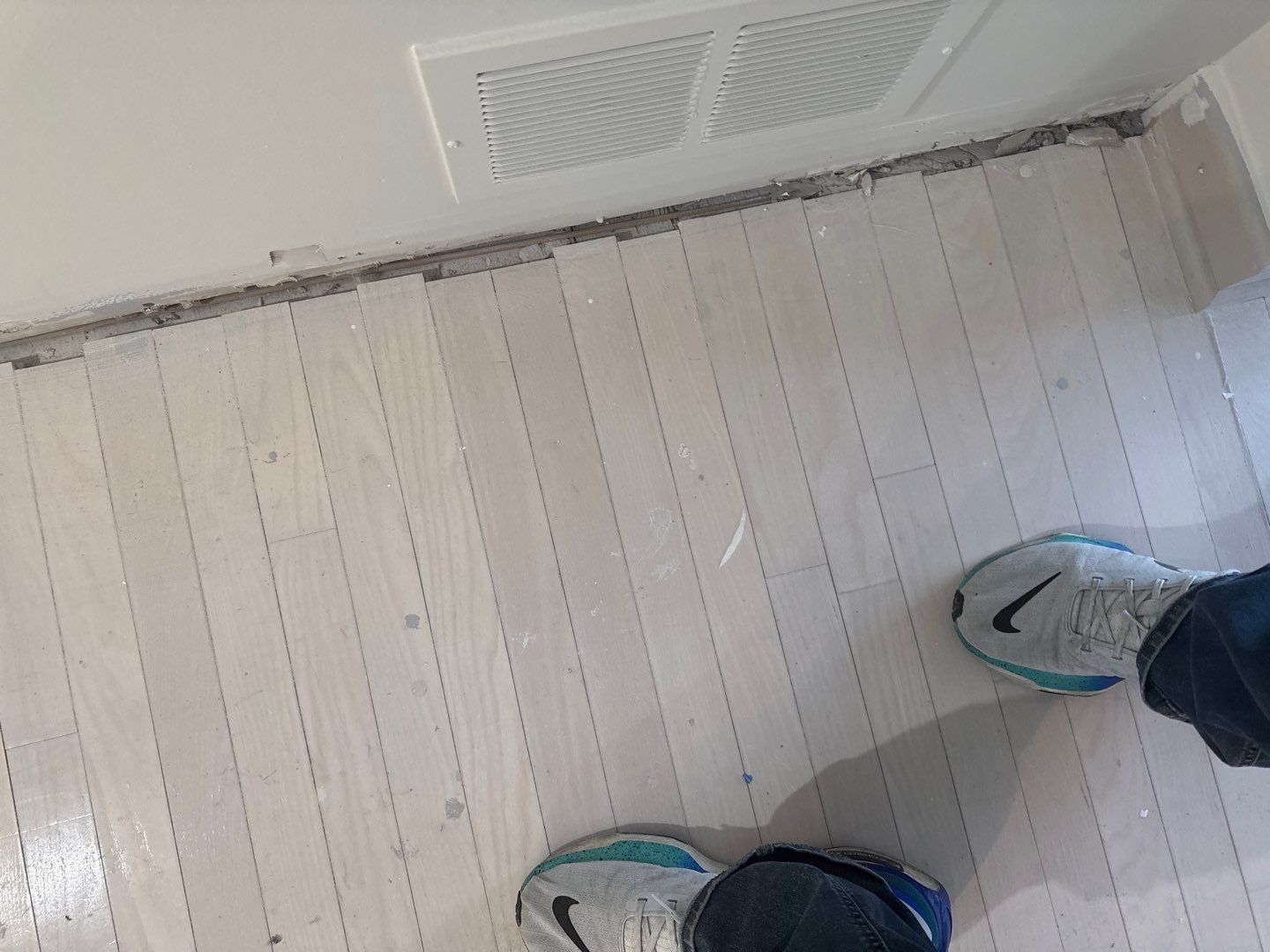 Hardwood Refinishing Project in Canonsburg by Floors in a Day, Inc