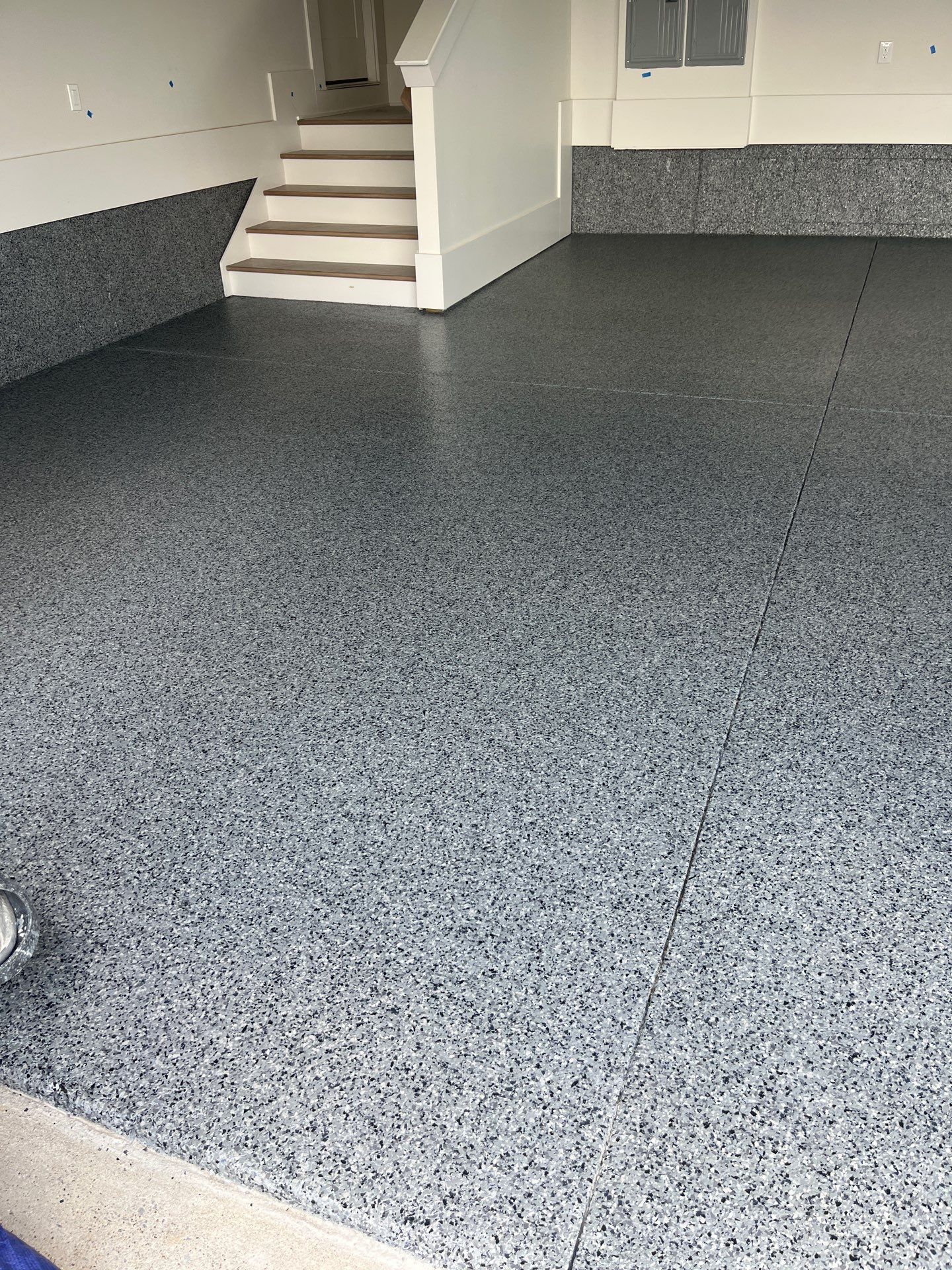 Garage Floor Coating using Nightfall by My Garage Floor Guys
