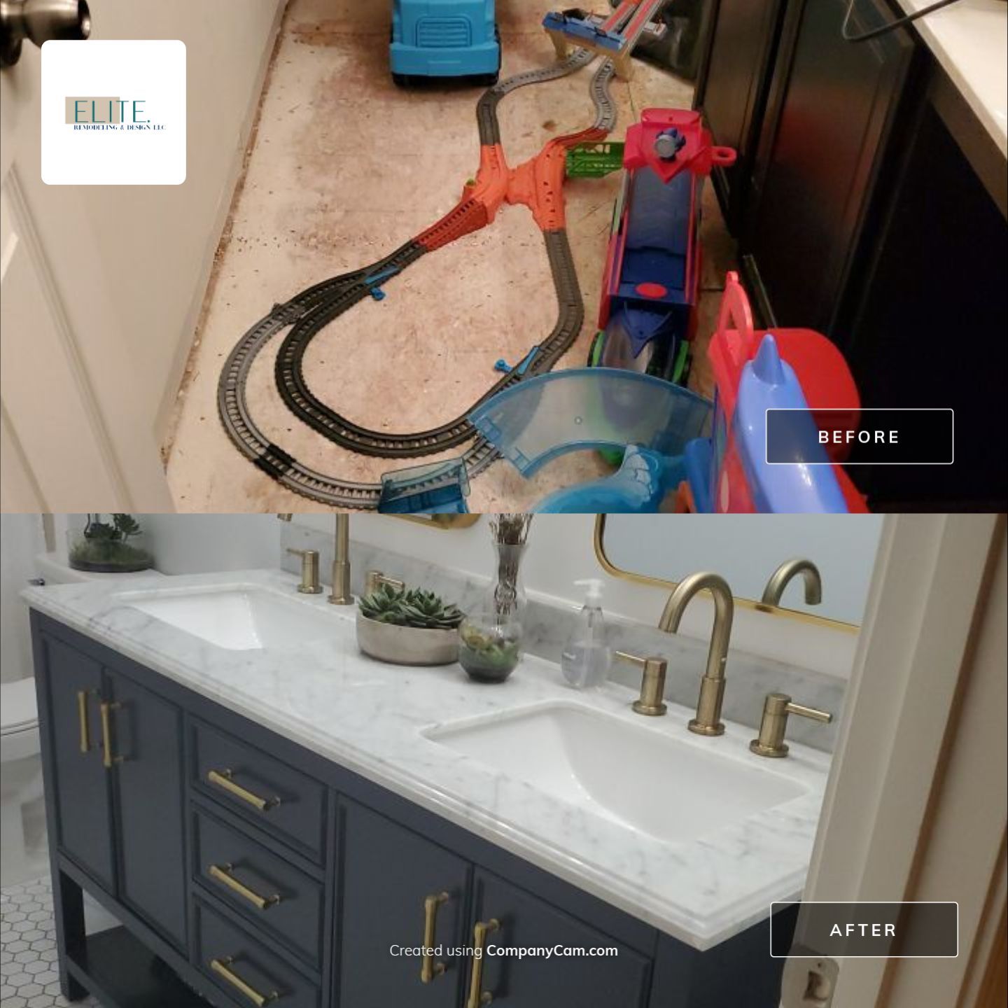 From Flooded to Flawless: A Holly Springs Bathroom Restoration by Elite Remodeling and Design LLC