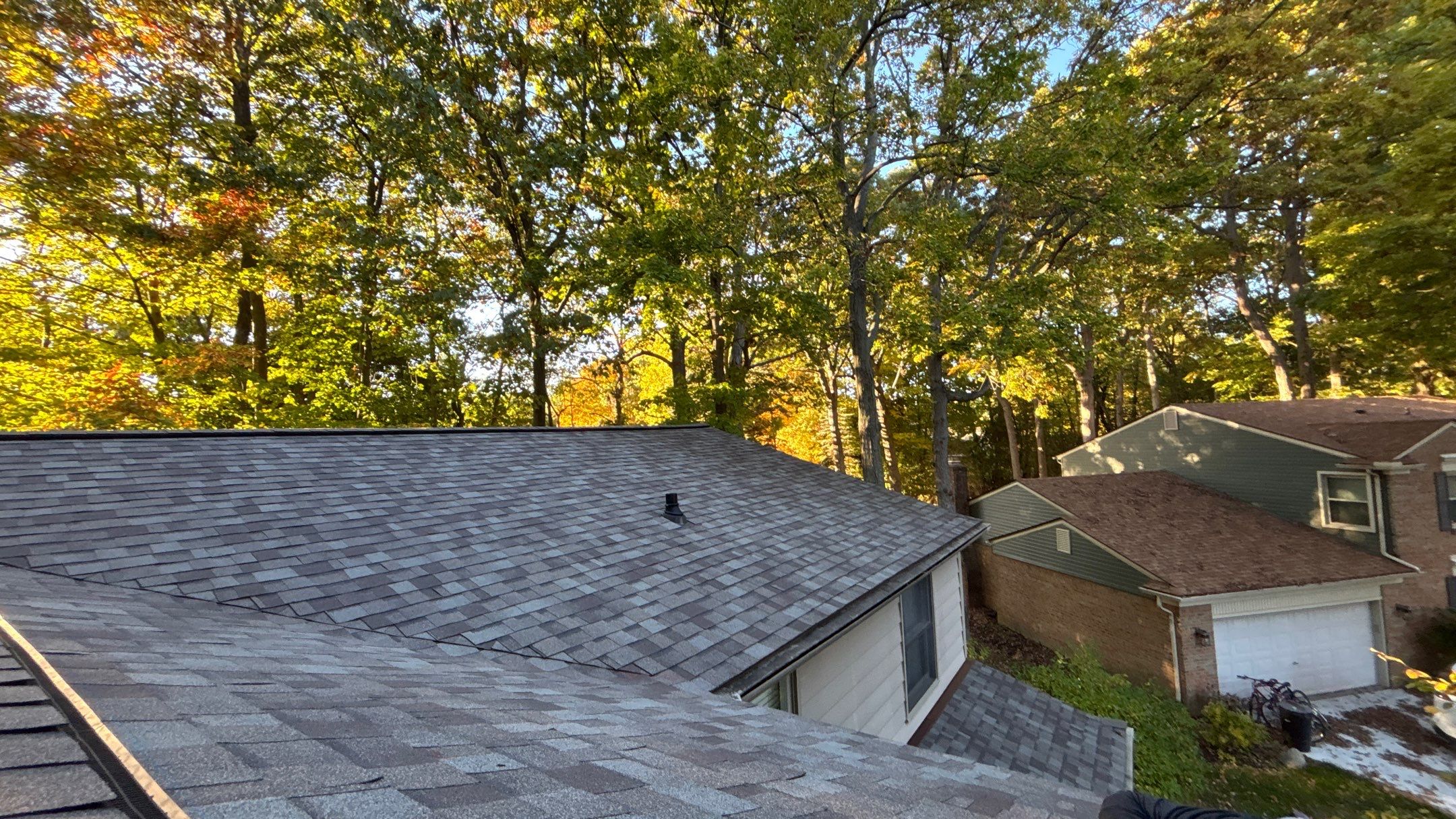 Roof Replacement using Owens Corning Driftwood by 180 Contractors