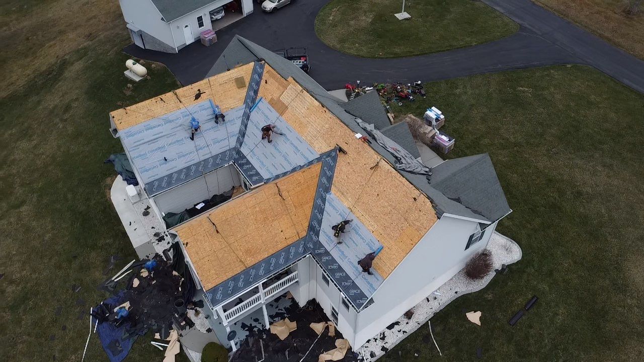 Residential Roofing Installation using Certainteed Landmark Pro Shingles by Fahey Roofing + Contracting