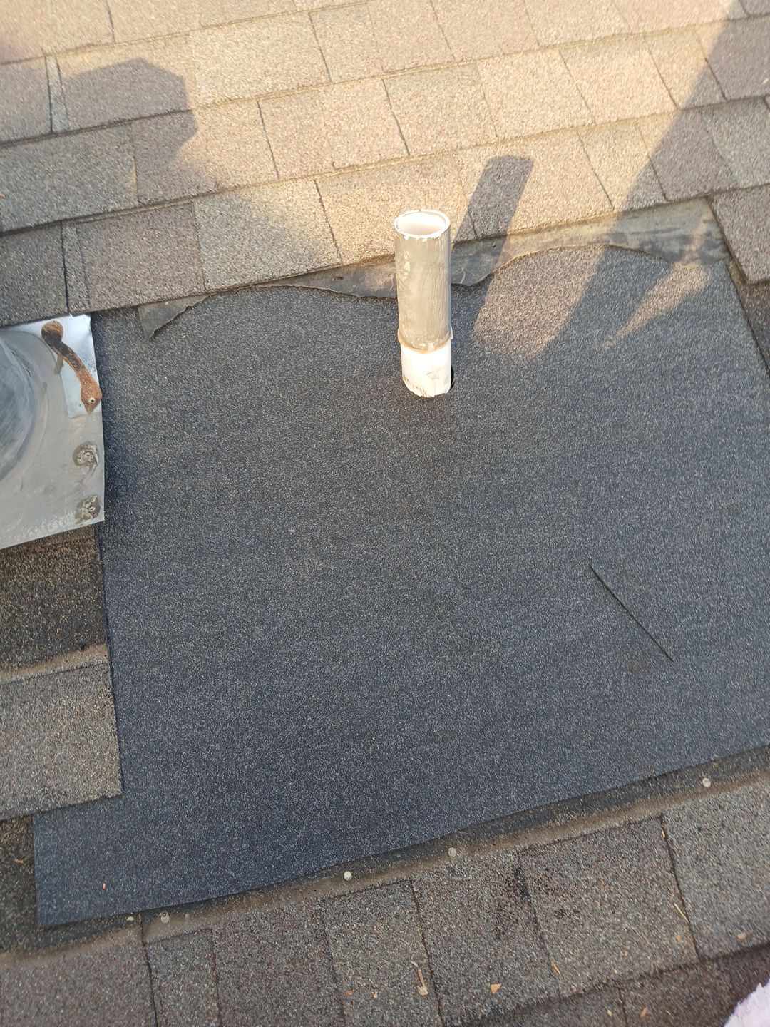 Hail Damage using Owen's Corning Duration (Lifetime) Shingles by Roof Repair Company