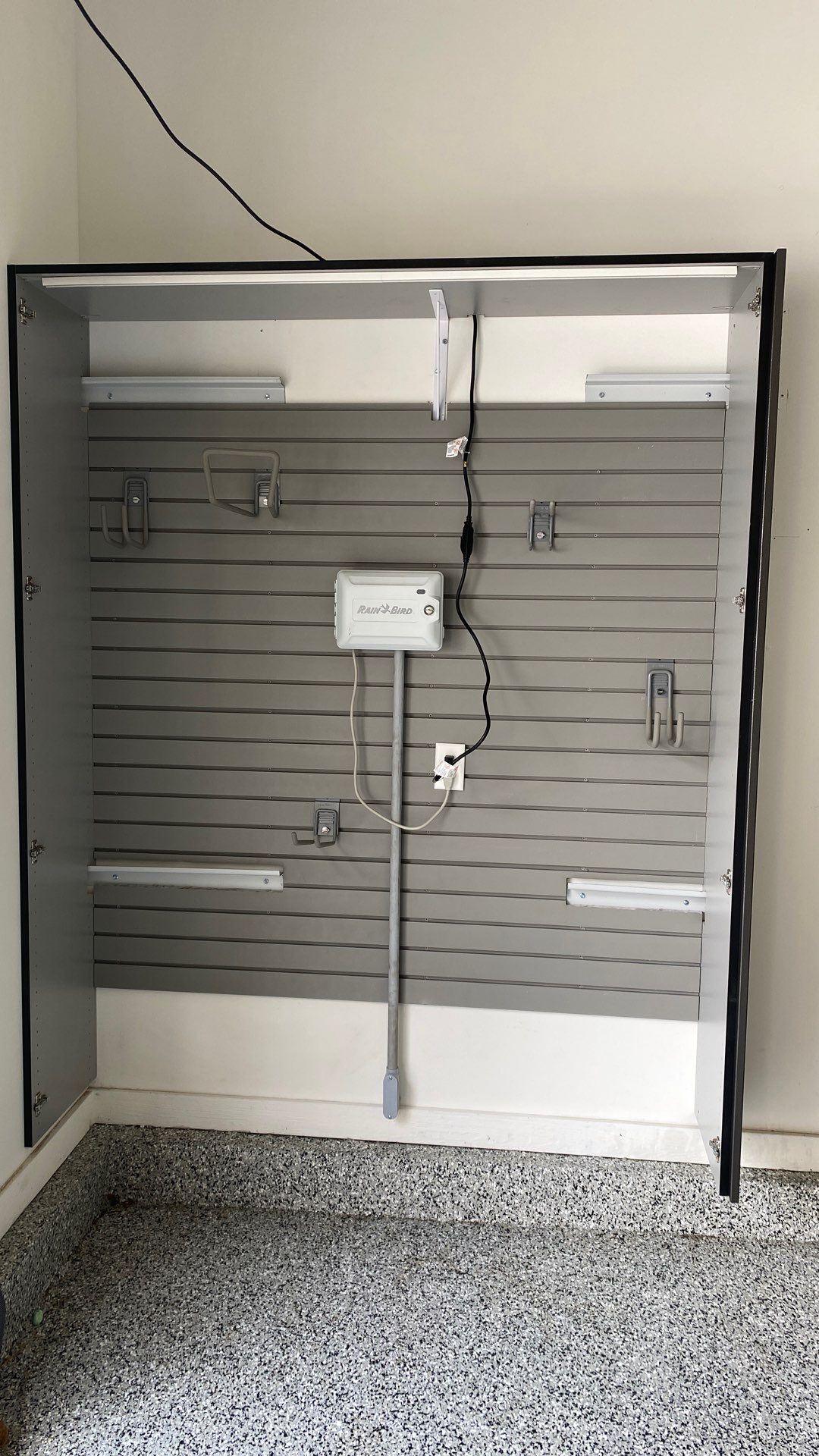 Matt P. adds storage to his garage! by Banner Garage