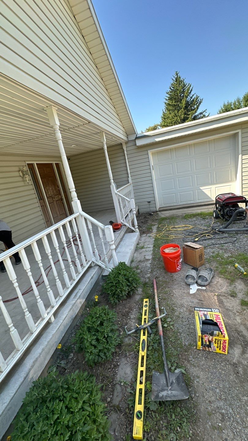 Porch & Steps Project in Renfrew by Floors in a Day, Inc