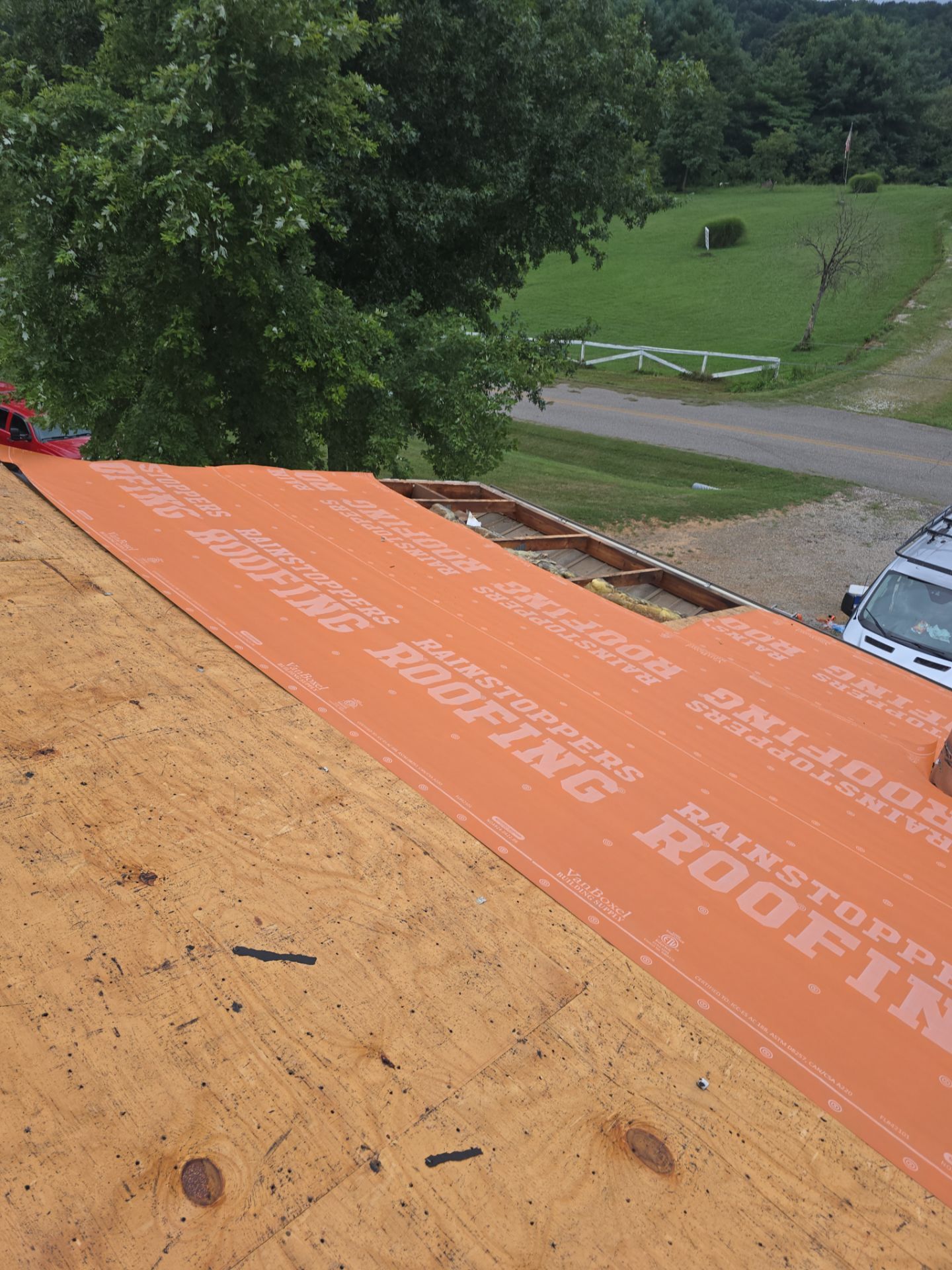 Residential Roofing Installation using Metal by Rainstoppers Roofing