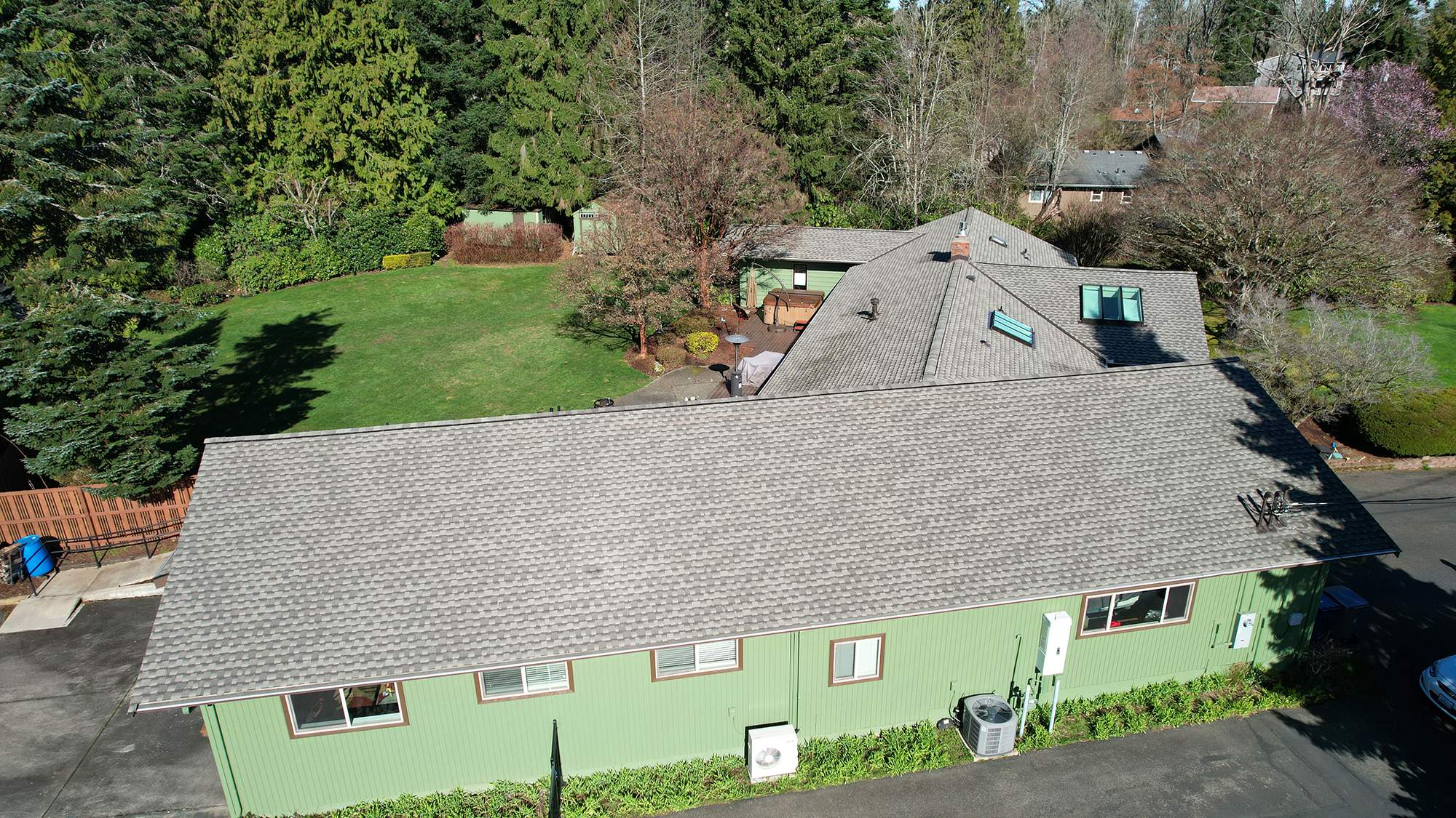 Residential Roofing Installation using GAF HDZ Shingles by Roofing Formula LLC