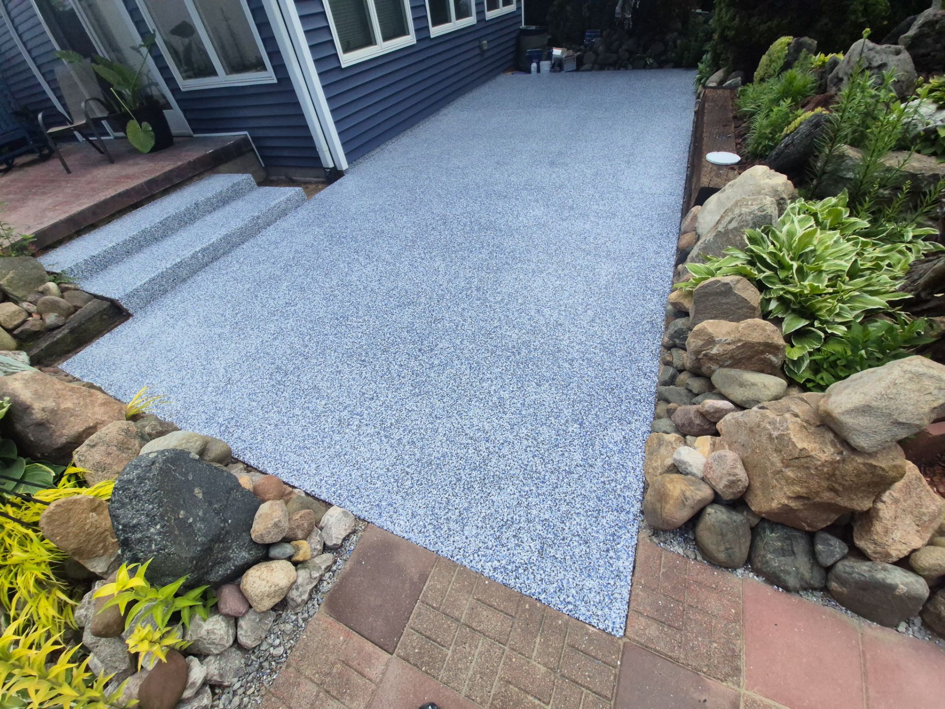 Freeland Outdoor Patio by Wise Coatings of Central Michigan