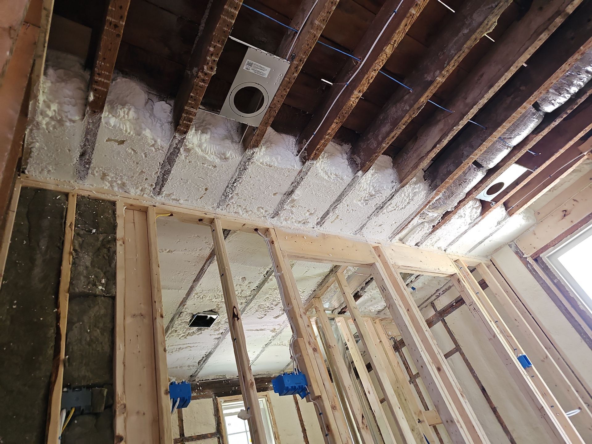 Home Remodel using Closed Cell Spray Foam by NYS Foam & Energy