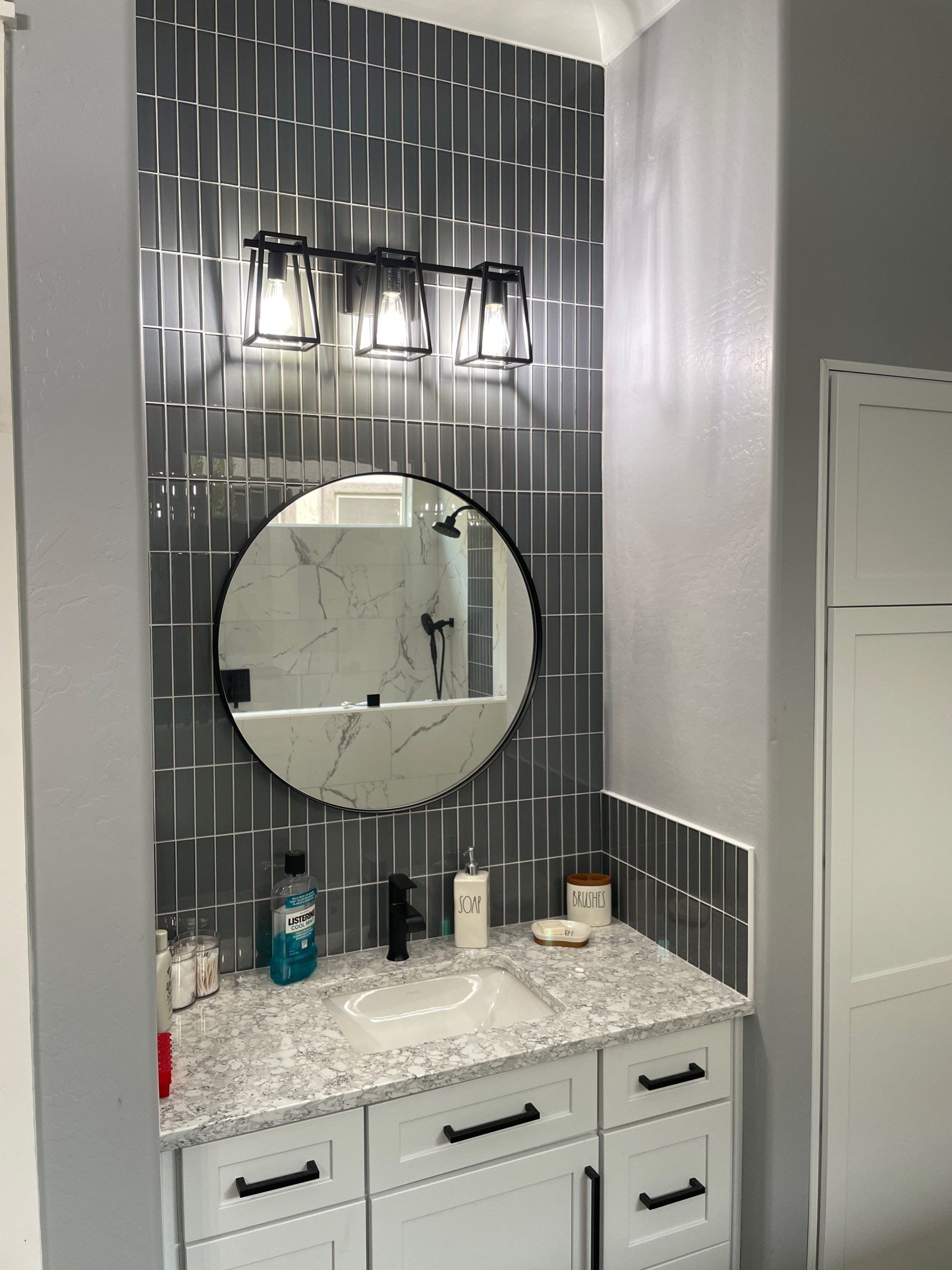 Home Remodel Using Multiple Materials  by Footprints Floors of Chandler 