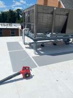 Church Roof Installation using Silicone TPO by ExteriorPros
