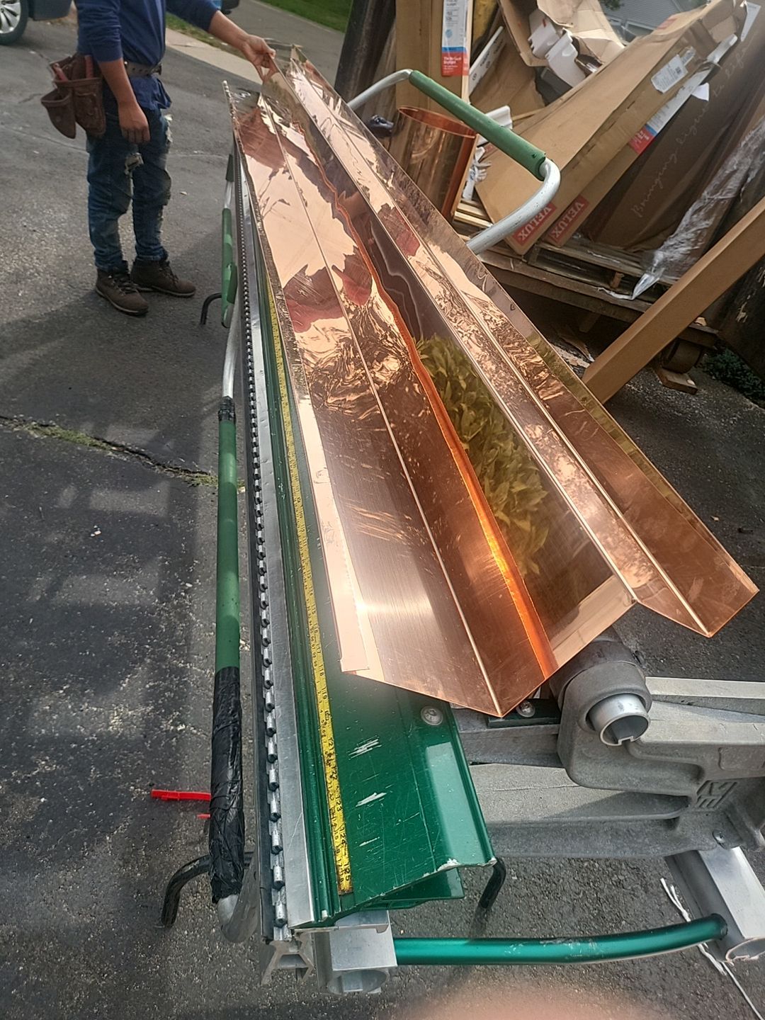 Residential Roofing Installation using Owens Corning TruDefinition Duration Designer - Black Sable by A Plus Exterior