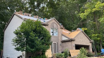 Roof Replacement using CertainTeed Landmark
