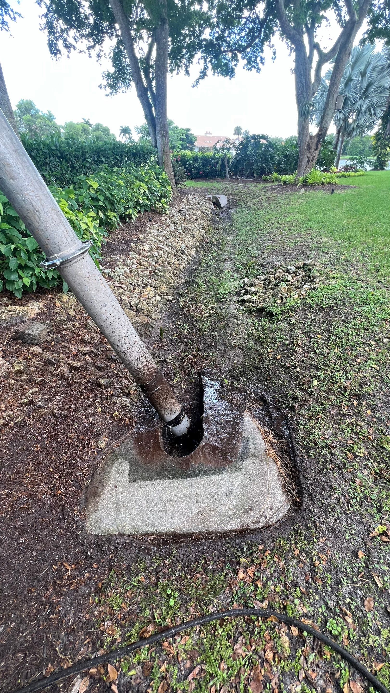 Naples Community Culvert Cleaning by APS Power & Water