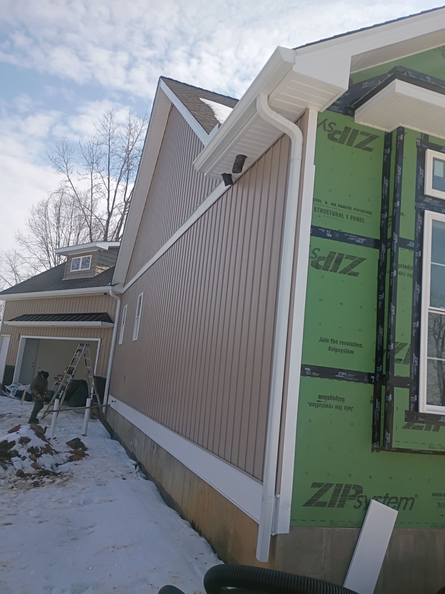 Gutter Install  by First Choice Gutters LLC