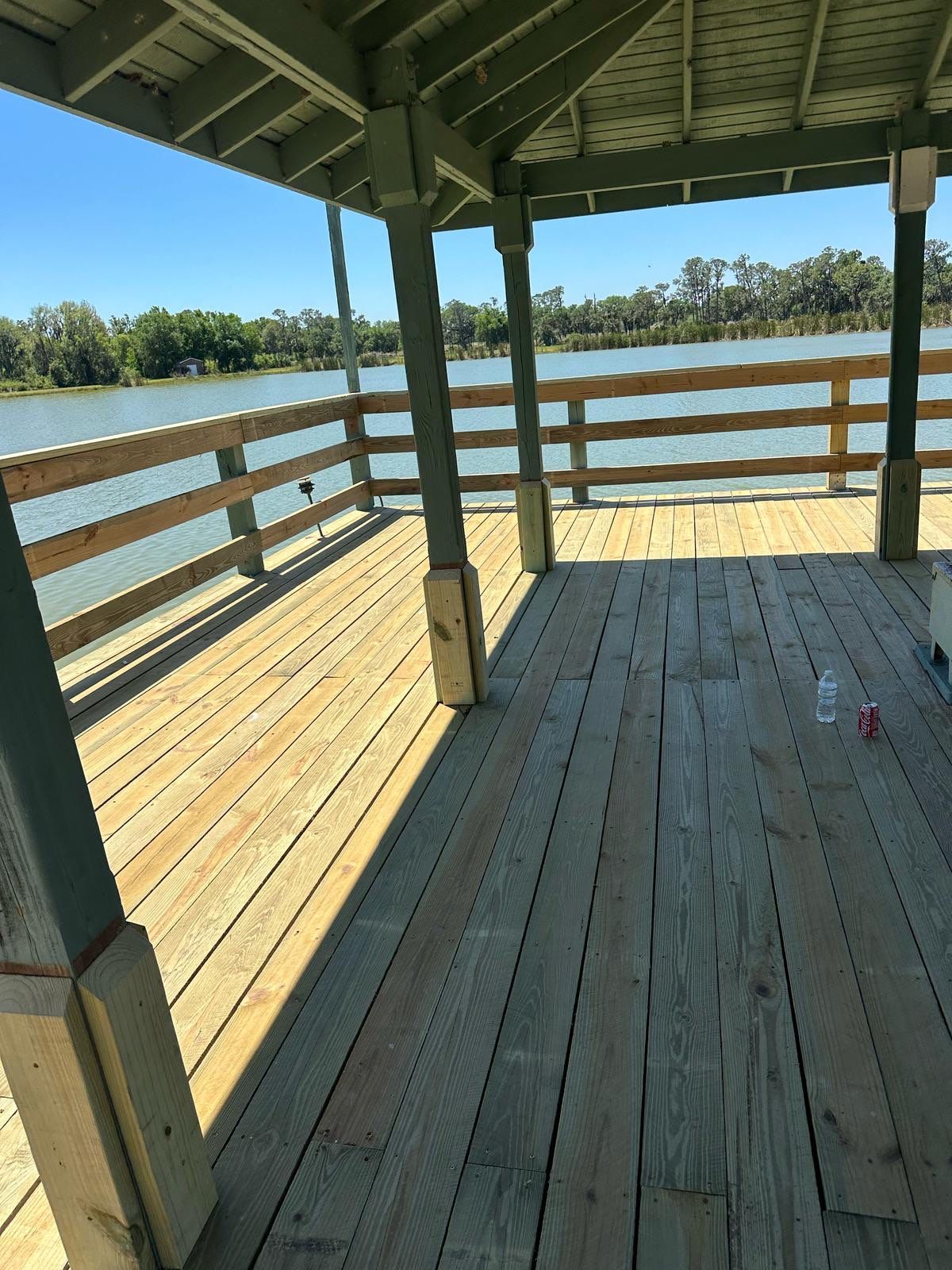 NEW WOOD DECK by TTS Remodeling corp & Genesis Restauration