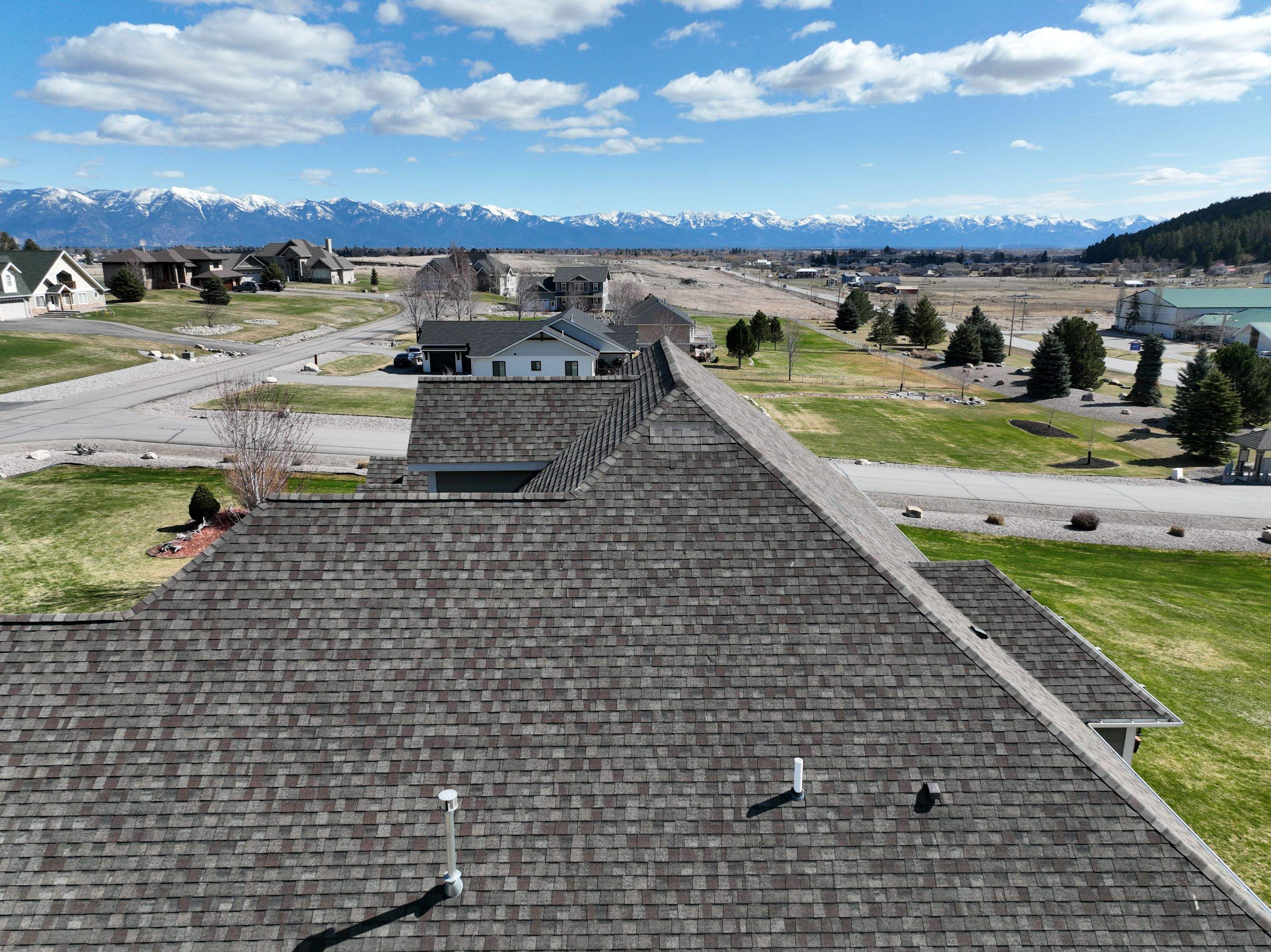 GAF Timberline HDZ - Weathered Wood by Montana Roofing Solutions