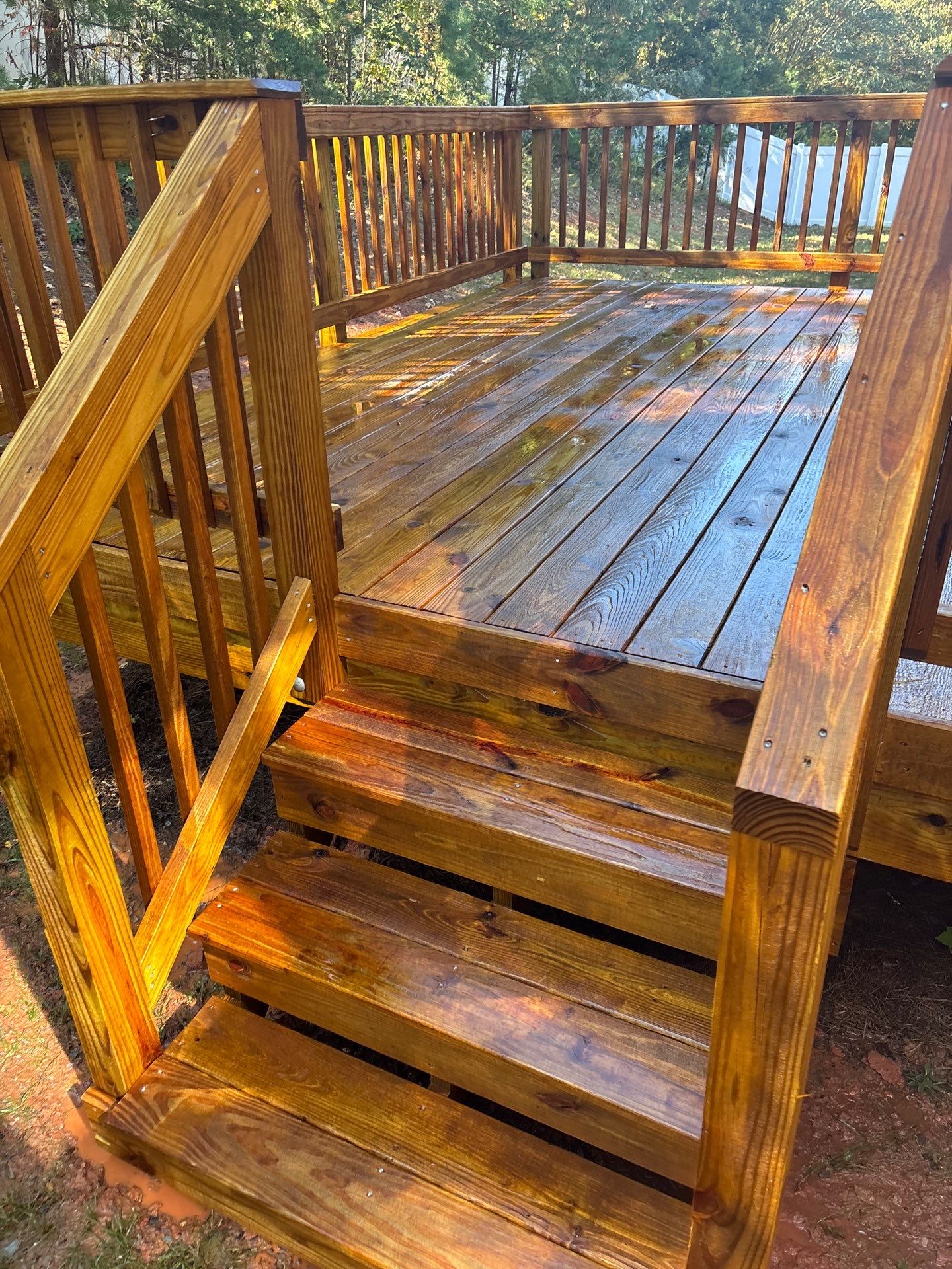 Wood Deck using Wood Sealant by DuraSeal
