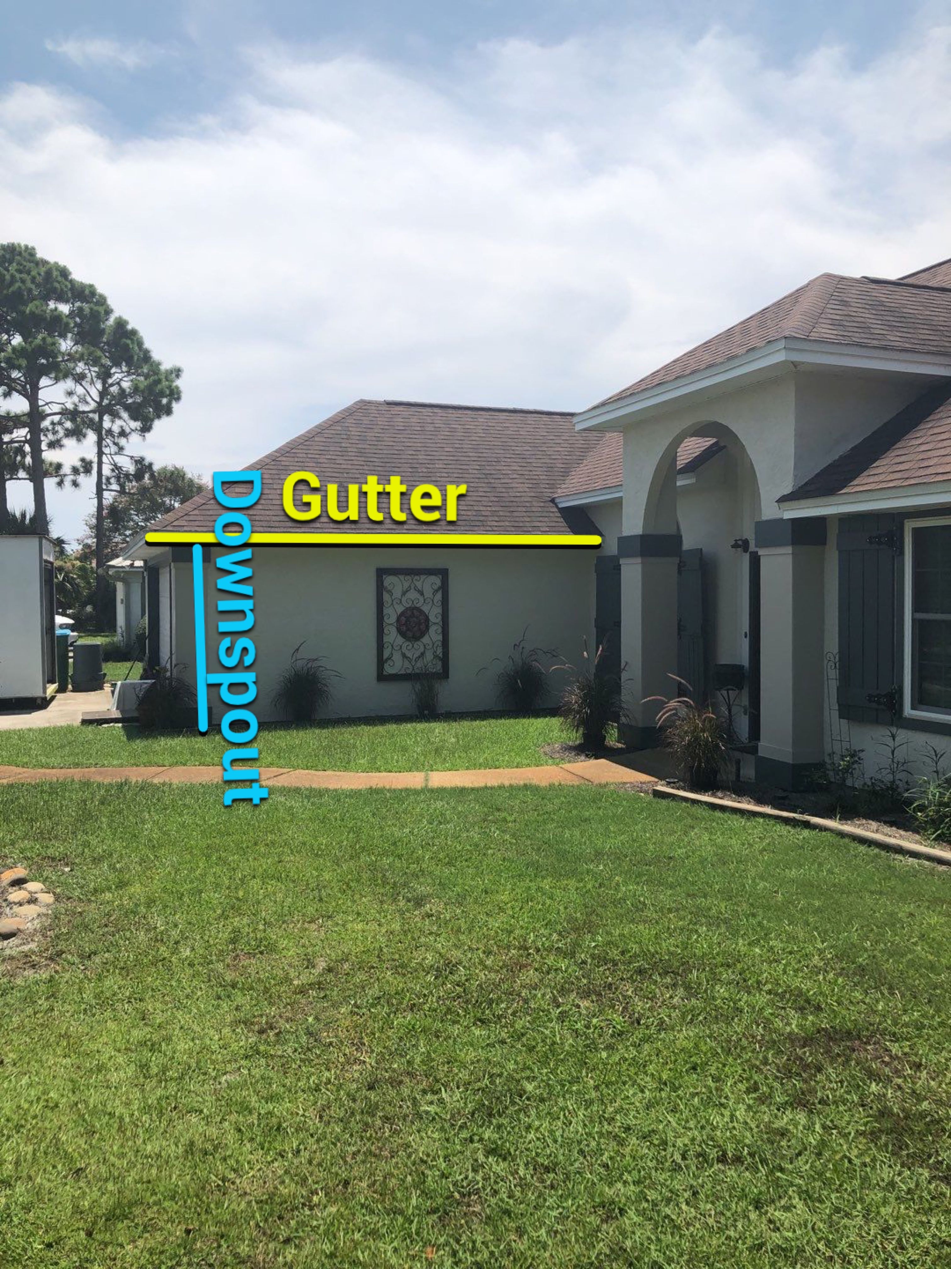 Gutter Installation using K-Style Seamless Gutters by Gutter Professors