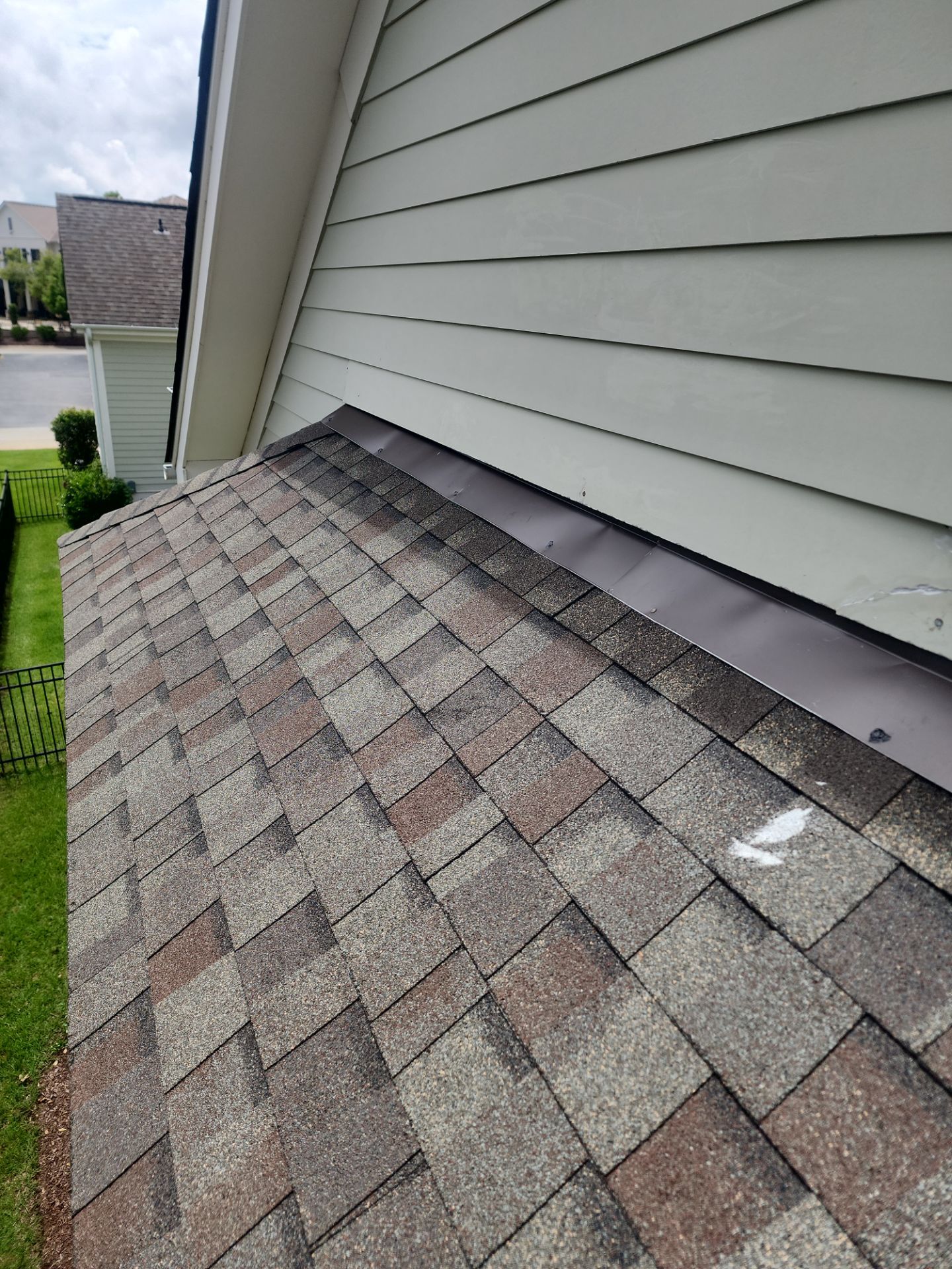 Flashing and siding repair by Indigo State Roofing