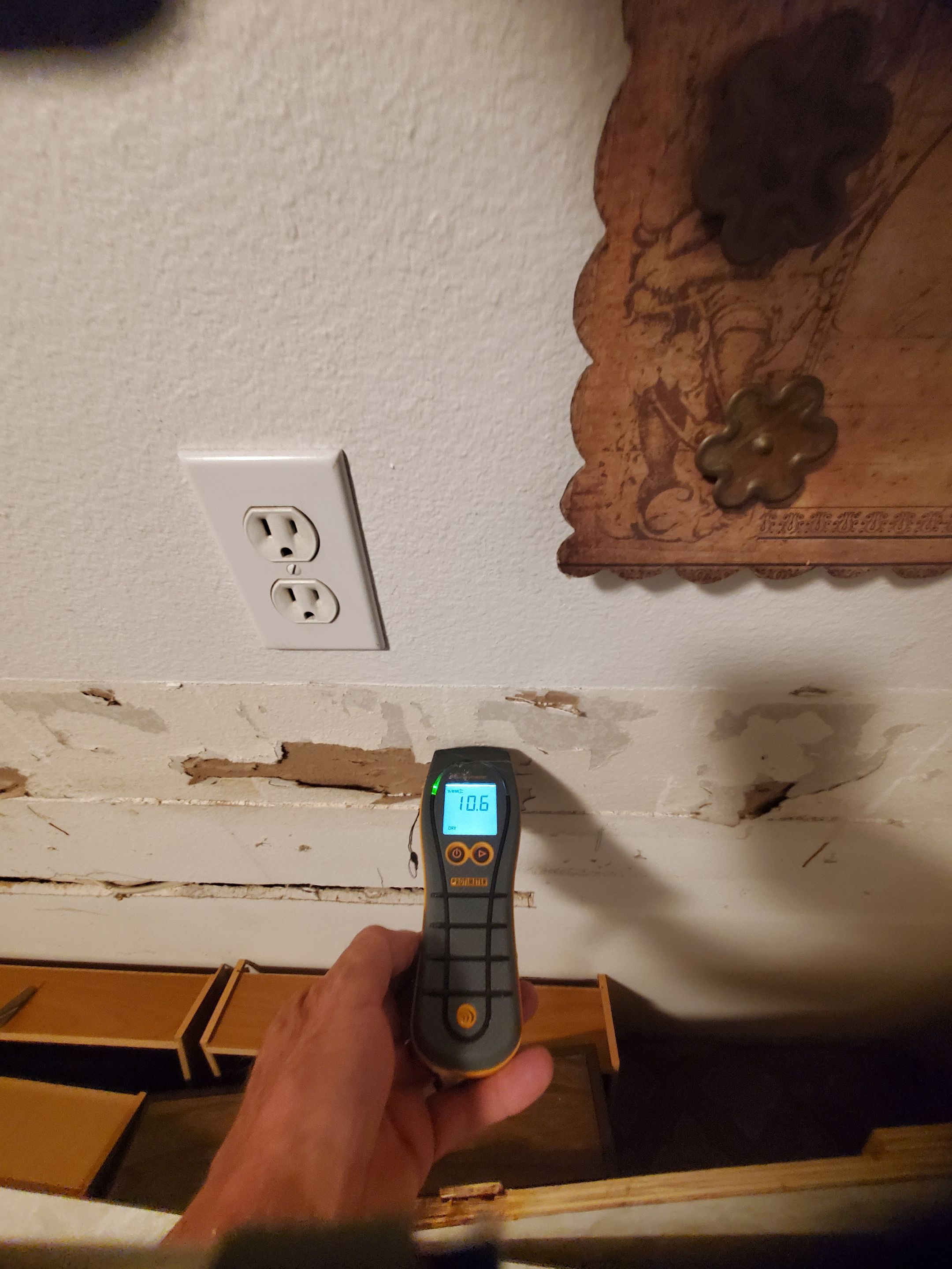 Water Damage using Air Movers by Construction Now LLC
