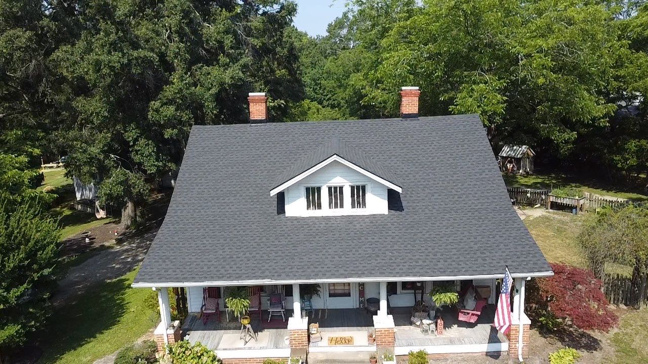 GAF HDZ Charcoal by Skybird Roofing