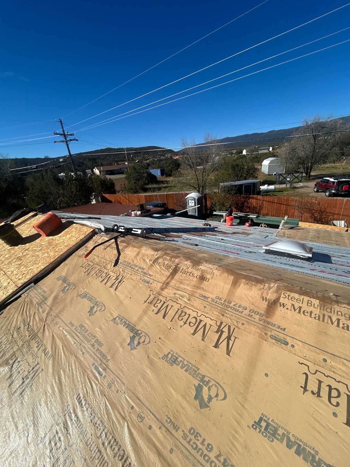 Project in Sandia Park by Ark Light Construction
