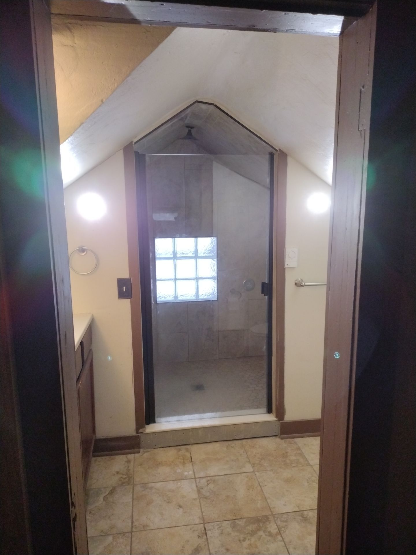 Shower Remodel & Ceiling Restoration – Correcting Water Damage and Rebuilding Right by Johnny Five Construction 