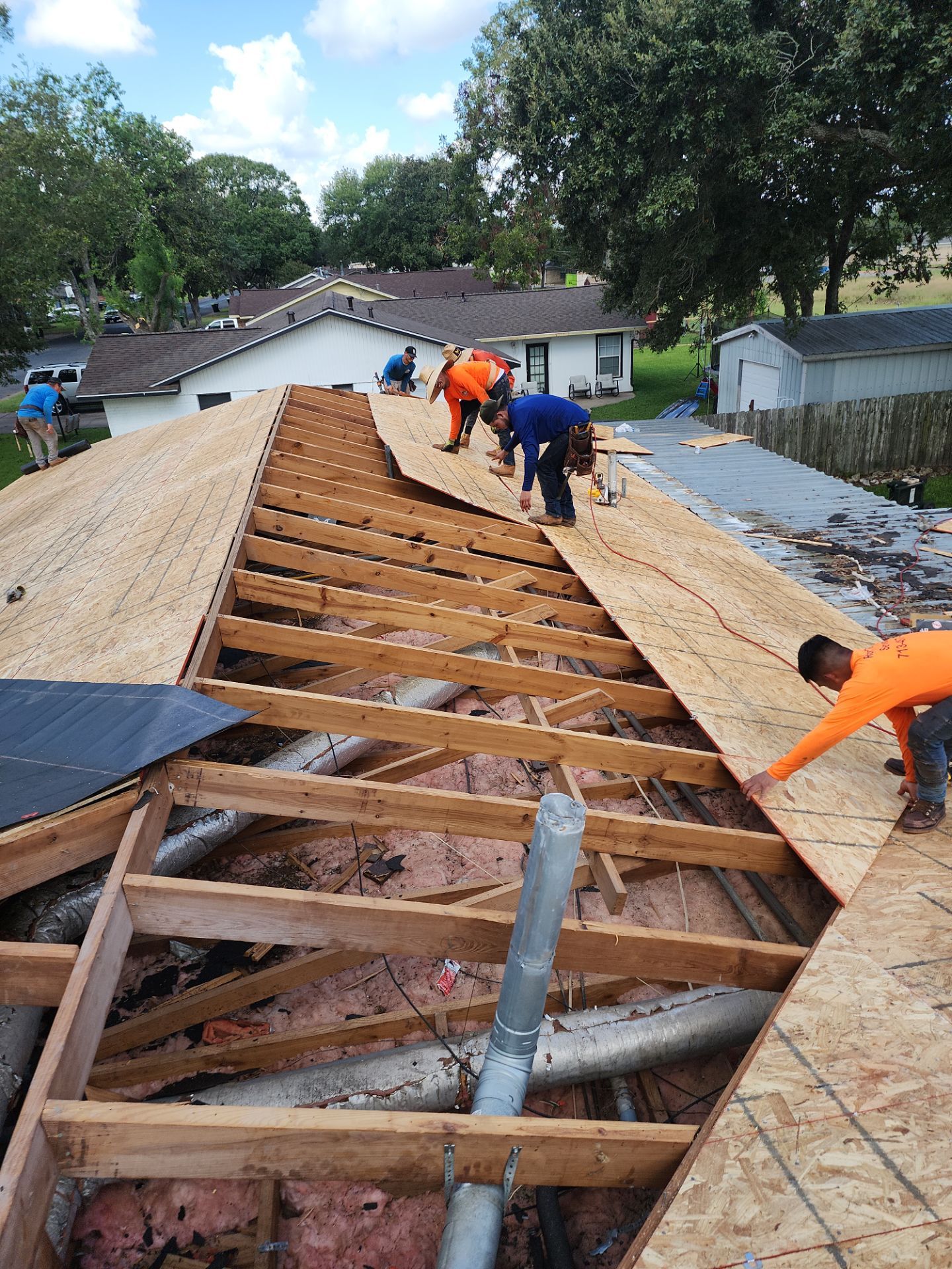 Residential Roofing Installation using Owen's Corning Duration (Lifetime) Shingles by Roof Repair Company
