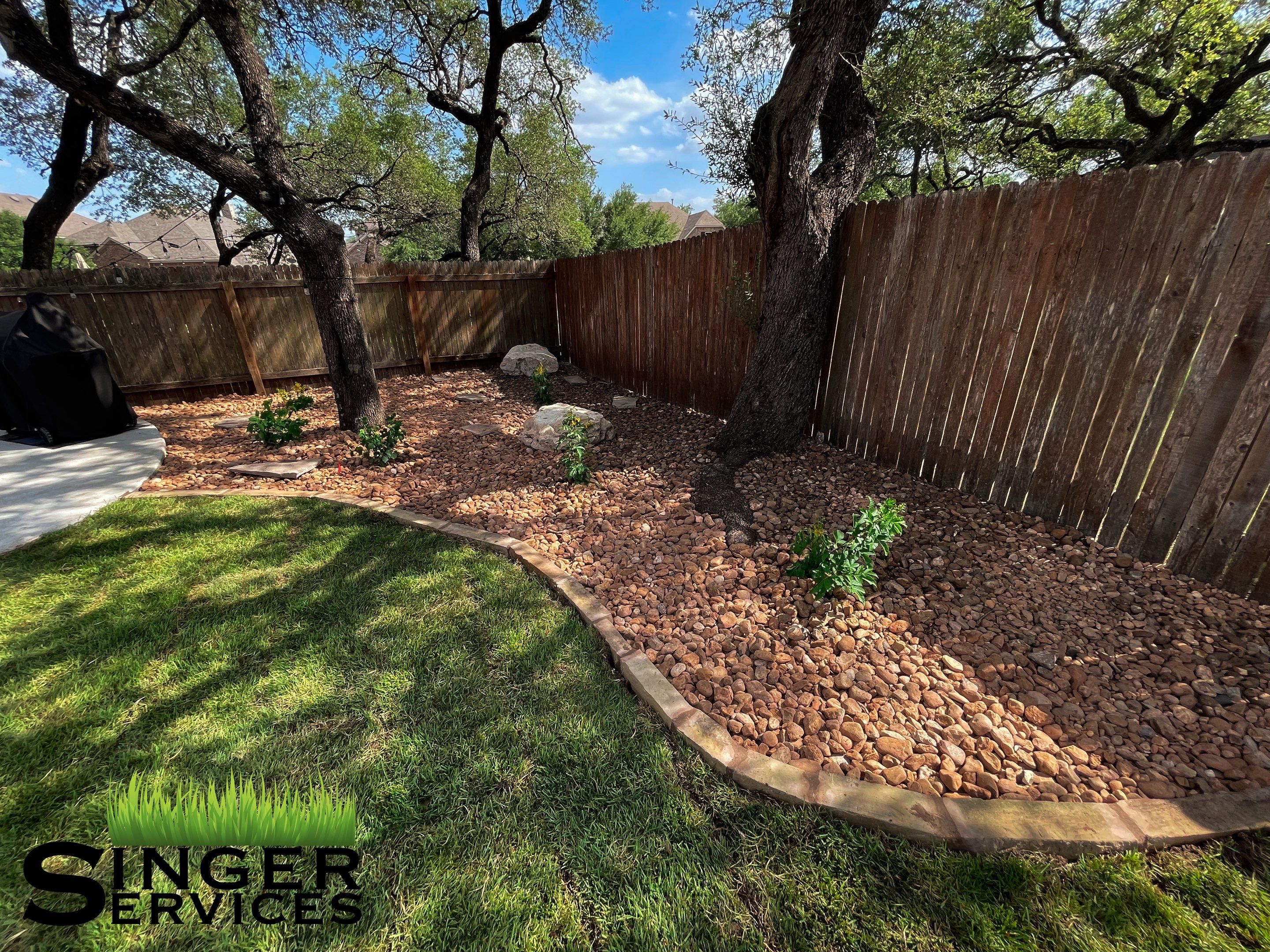 Complete Landscape Restoration after Pool Installation by Singer Services