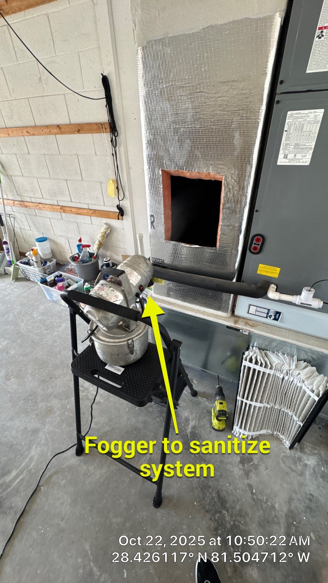 Air Duct and Dryer Vent Cleaning in Orlando by Hygienic Air, Inc