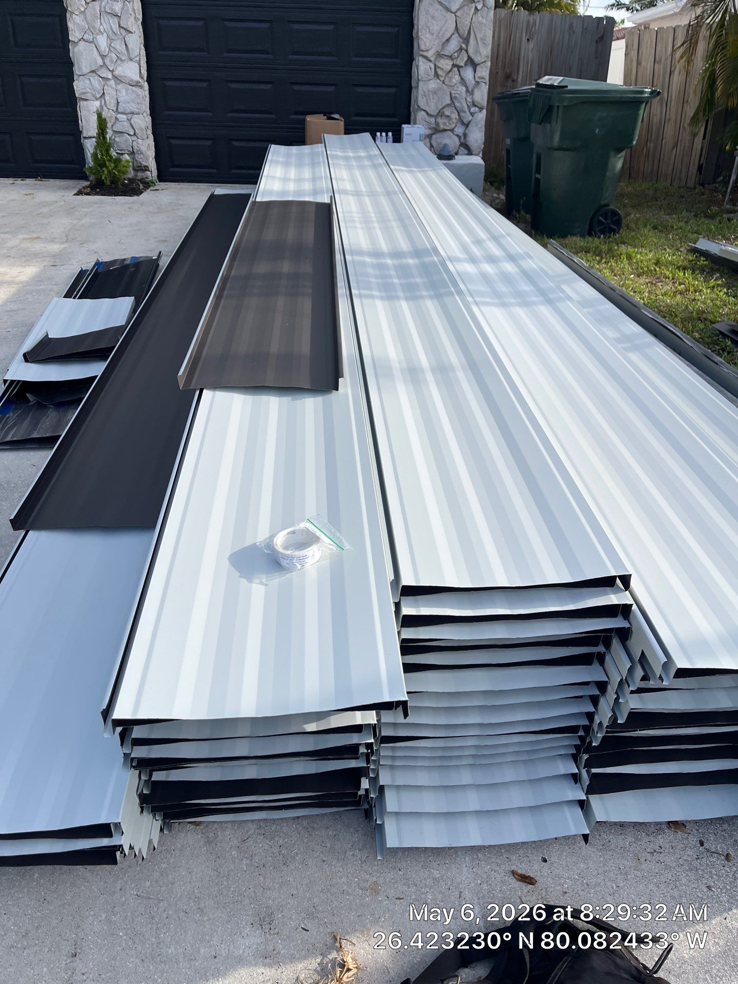 Residential Roofing Installation using 1.5'' Mechanical Seam by BLUES BROTHERS ROOFING