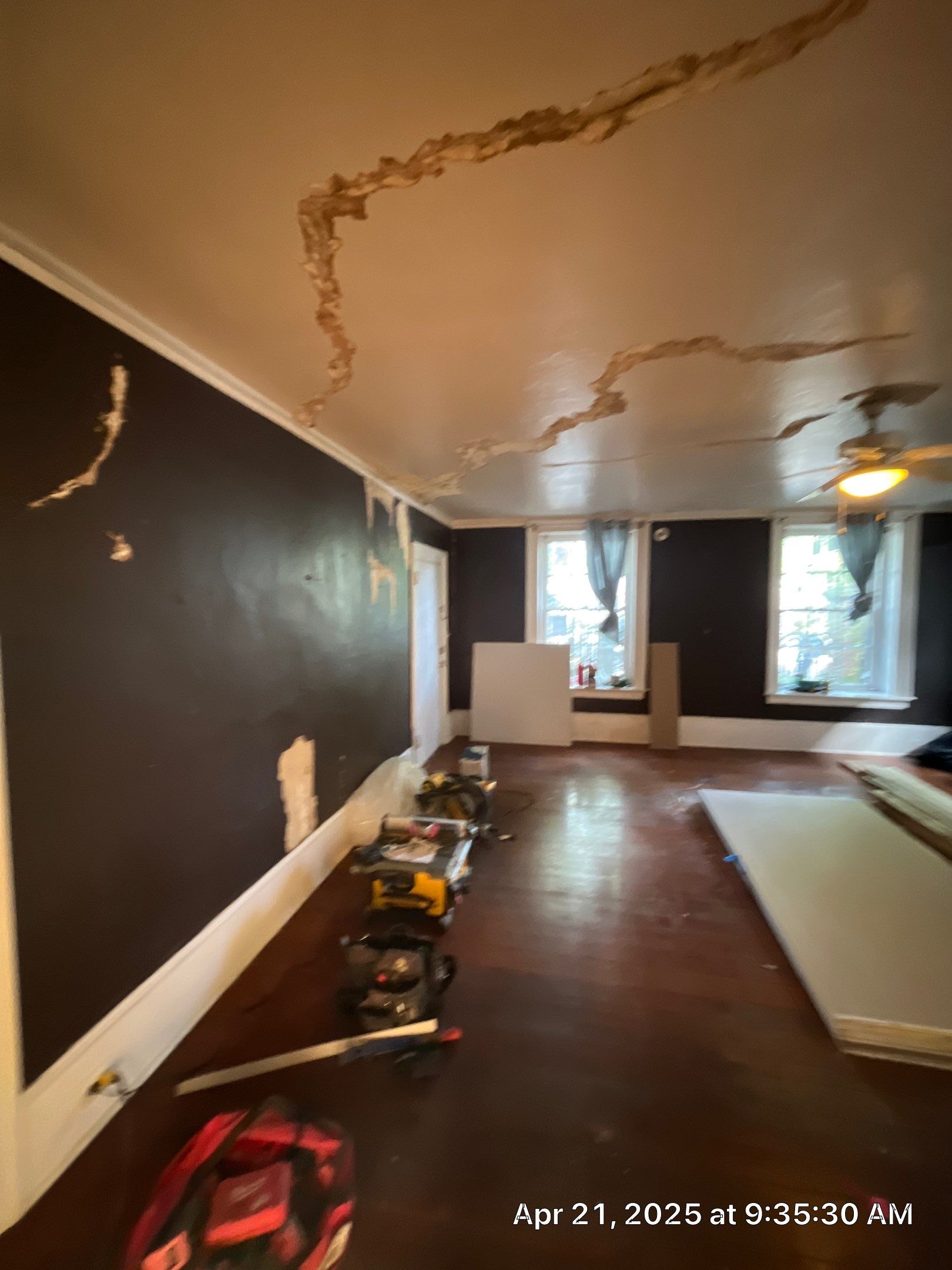 Fire Mitigation with LBP Remediation by EAS Environmental, LLC.