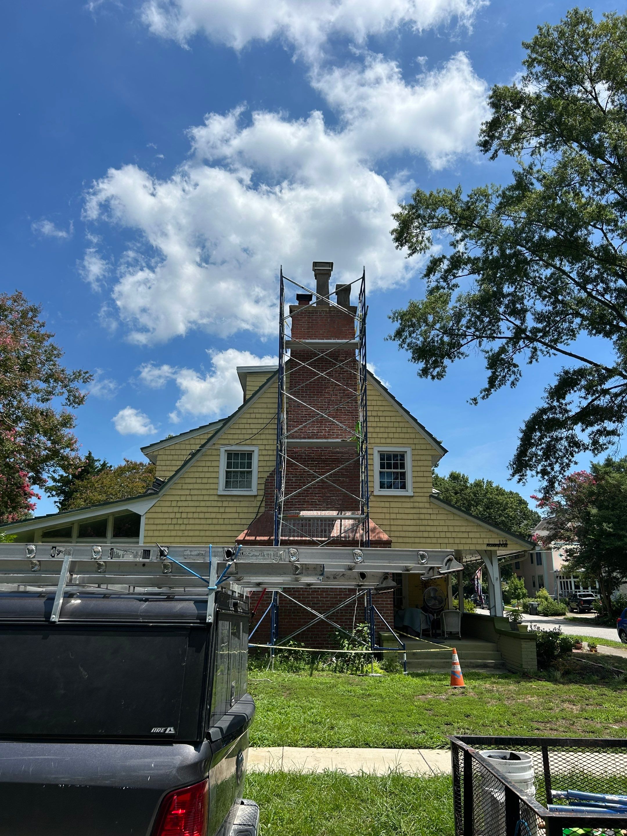Masonry Chimney Repair in Hampton, VA by Premier Chimney and Roofing