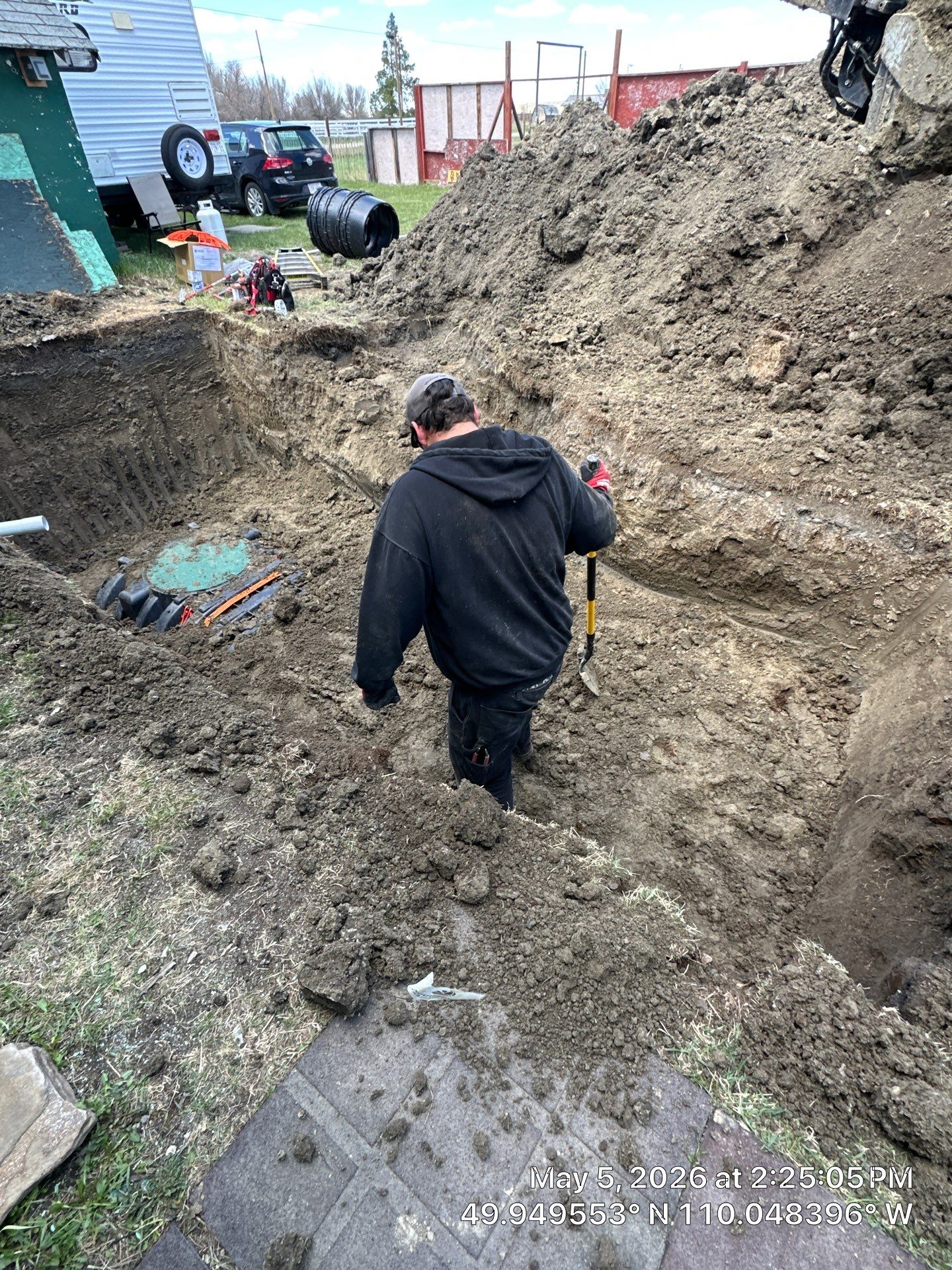 Septic System Installation and Tank Replacement in Walsh, Alberta by Septic Medic Inc.