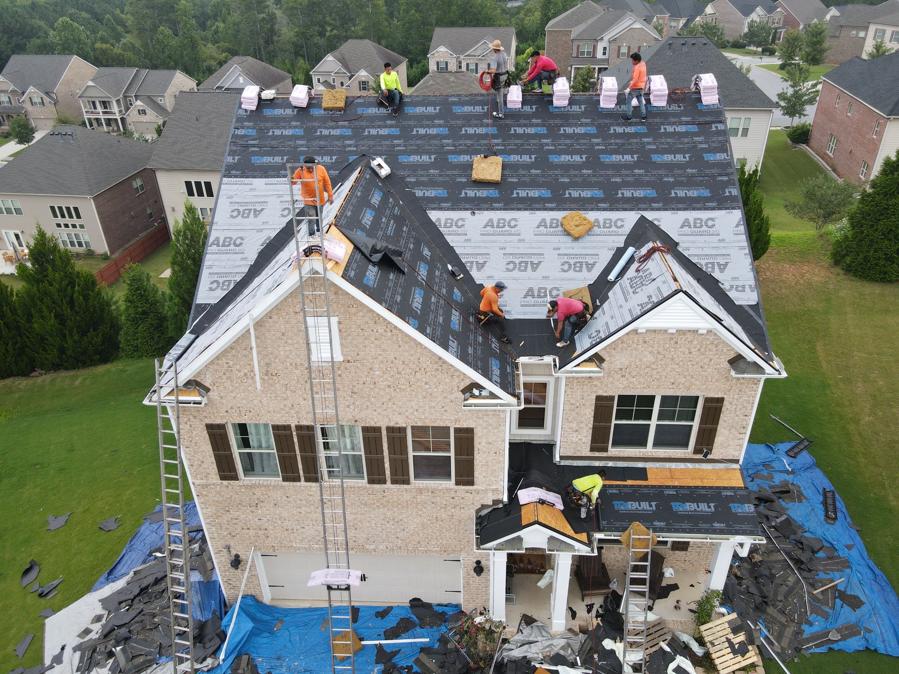 Residential Roofing Installation by Inspector Roofing and Restoration