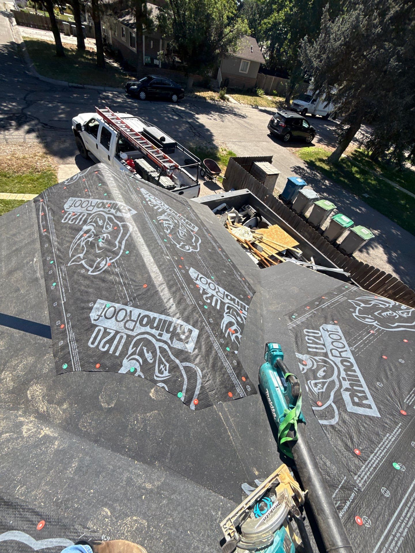 Residential Roof Replacement With Gray Architectural Shingles in Boise by Olive Roofing