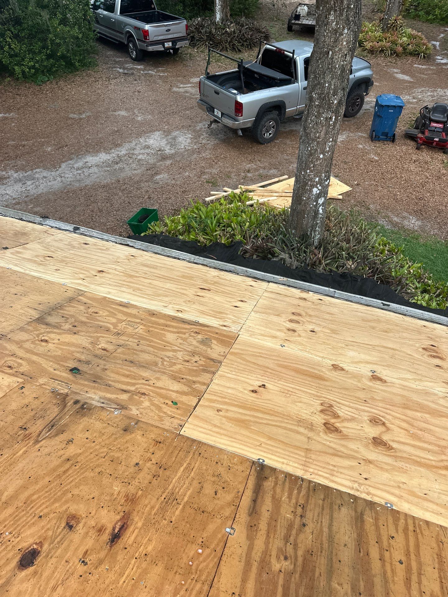 Full Residential Roof Replacement and Decking Repair in DeLand by Gulledge Roofing Inc