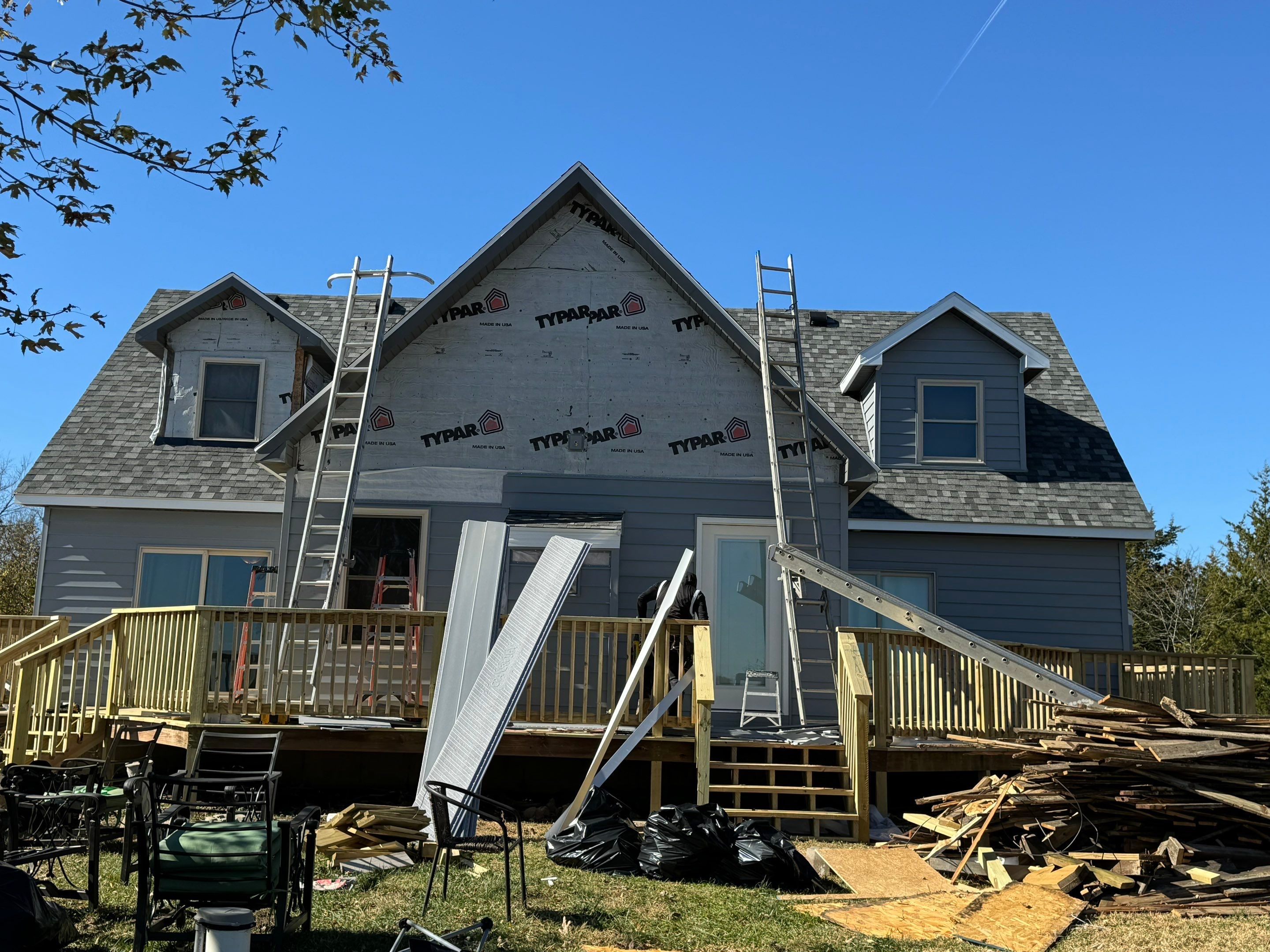Comprehensive Roof and Siding Replacement Project in Lincoln, MO by EEC Windows, Siding & Roofing