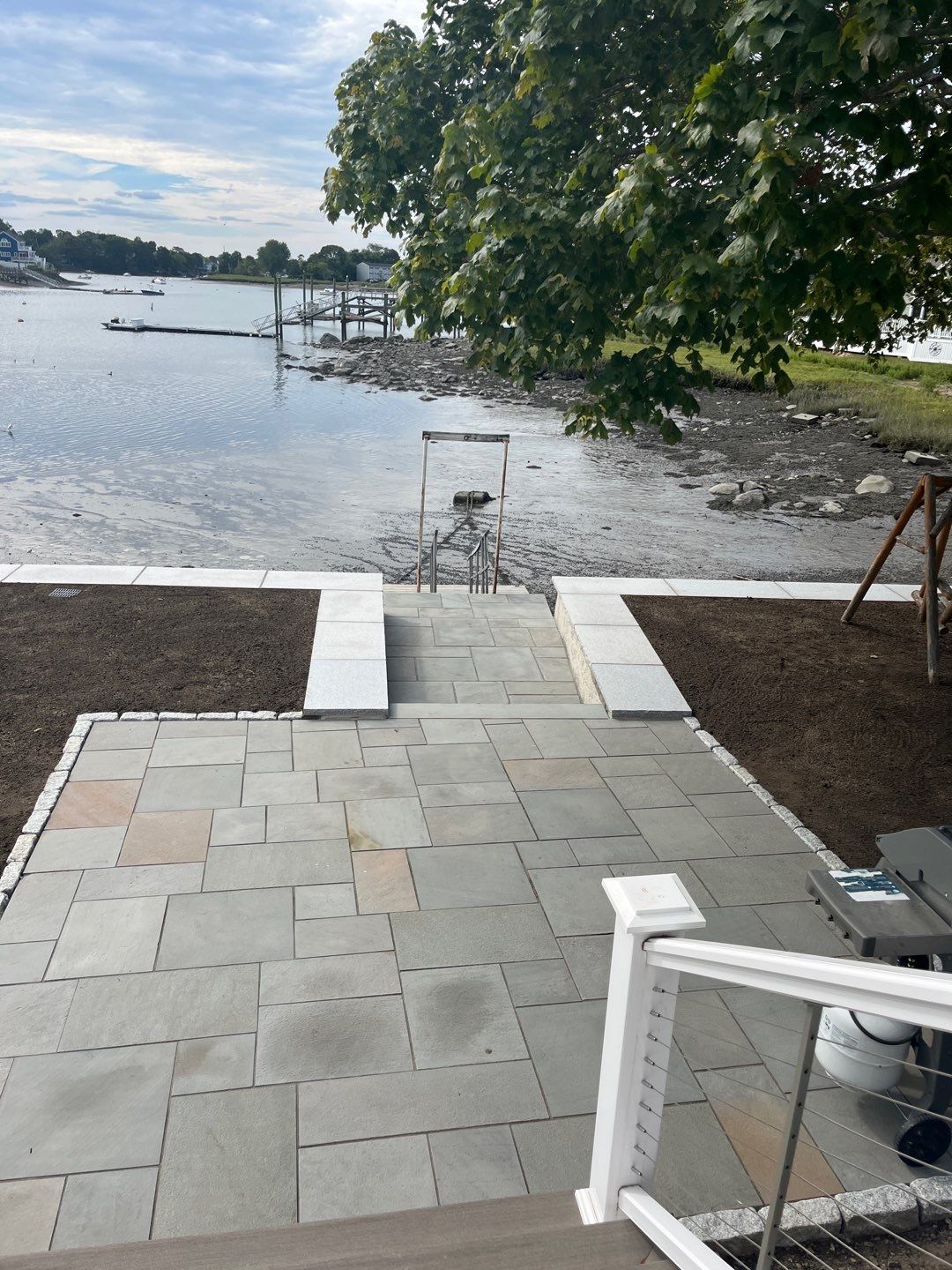 Beautiful Re-disgn by the water in Danvers MA  by Cole Landscaping Inc