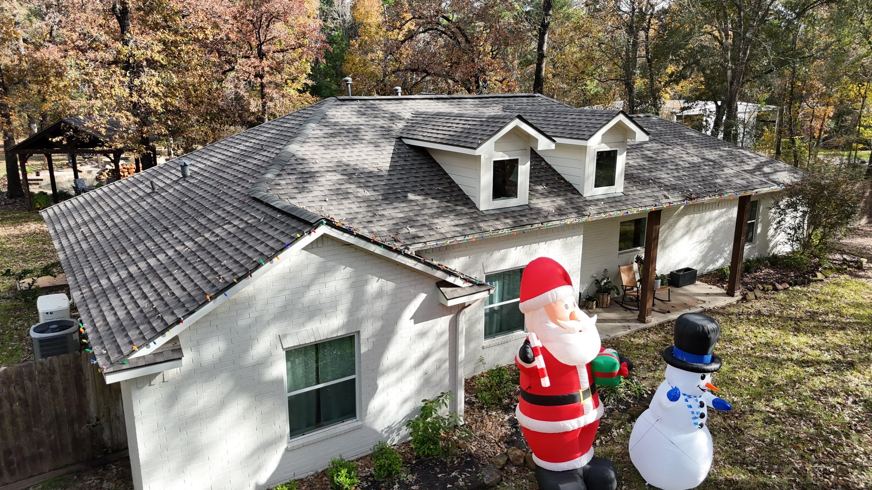 Residential Roofing Installation using GAF Timberline HDZ in Montgomery by Core Four Roofing