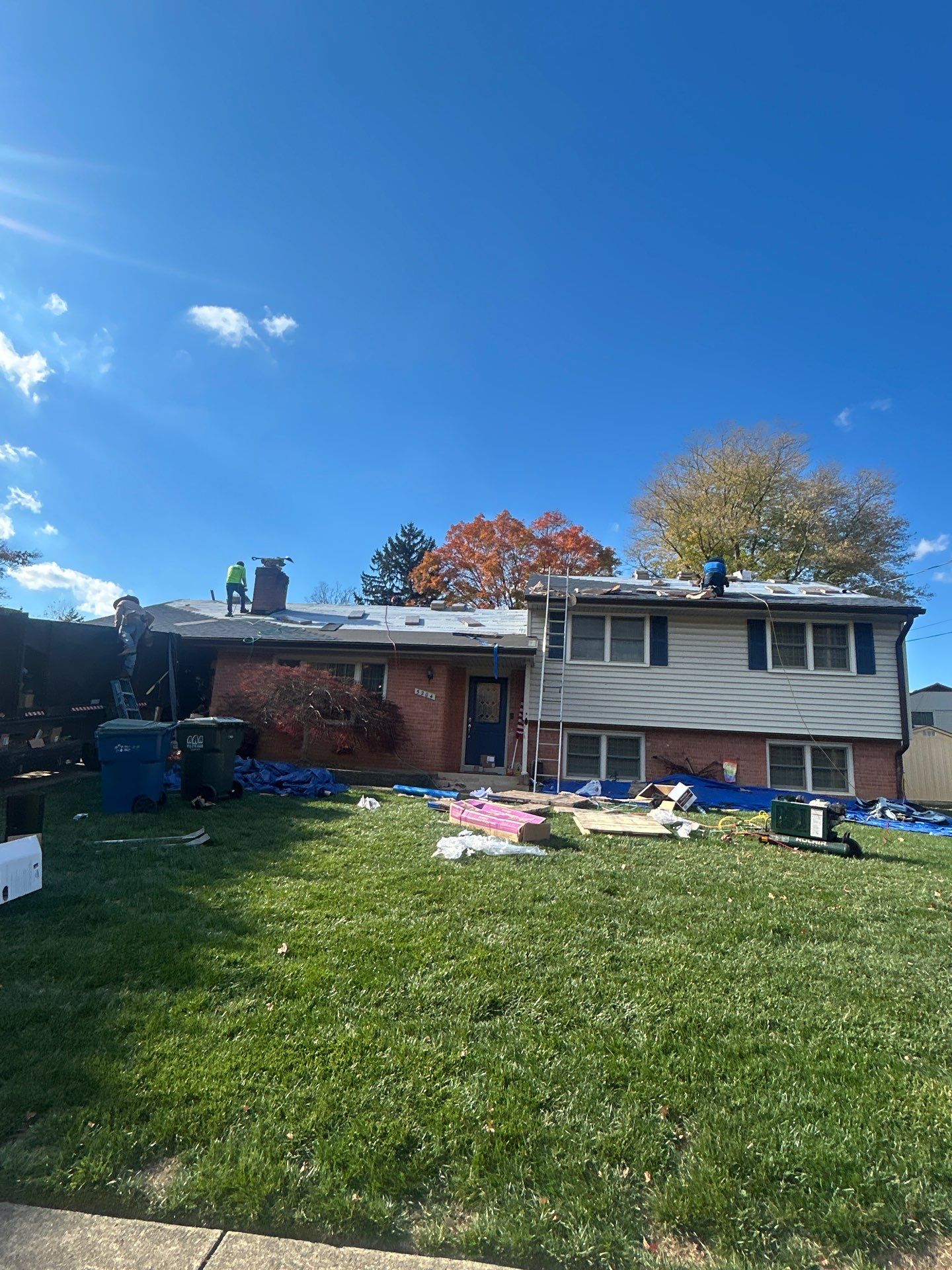 Faifax : Residential Roof Replacement with CertainTeed Landmark Pro in Max Def Coastal Blue  by RM Banning, Inc.