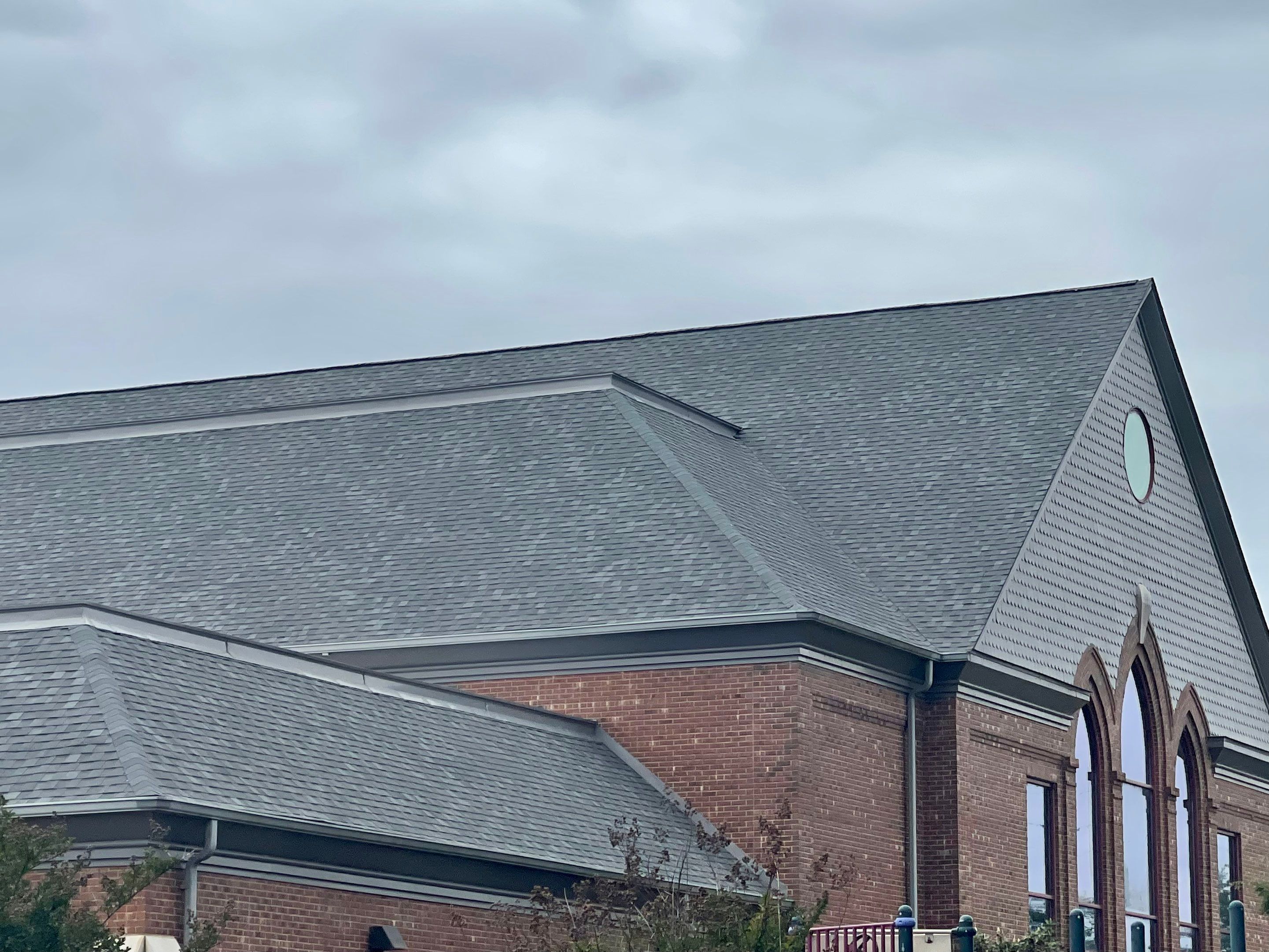 Commercial Roofing Installation using High Grade Asphalt Shingles by Carolina Trophy Roofs