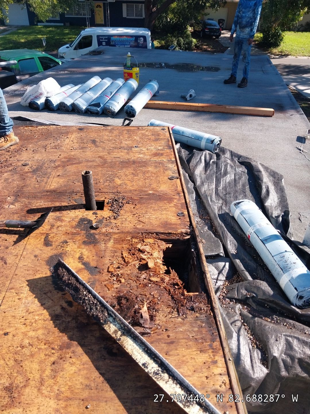 Project in St. Petersburg 33713 by Mitchell Roofing Company LLC 