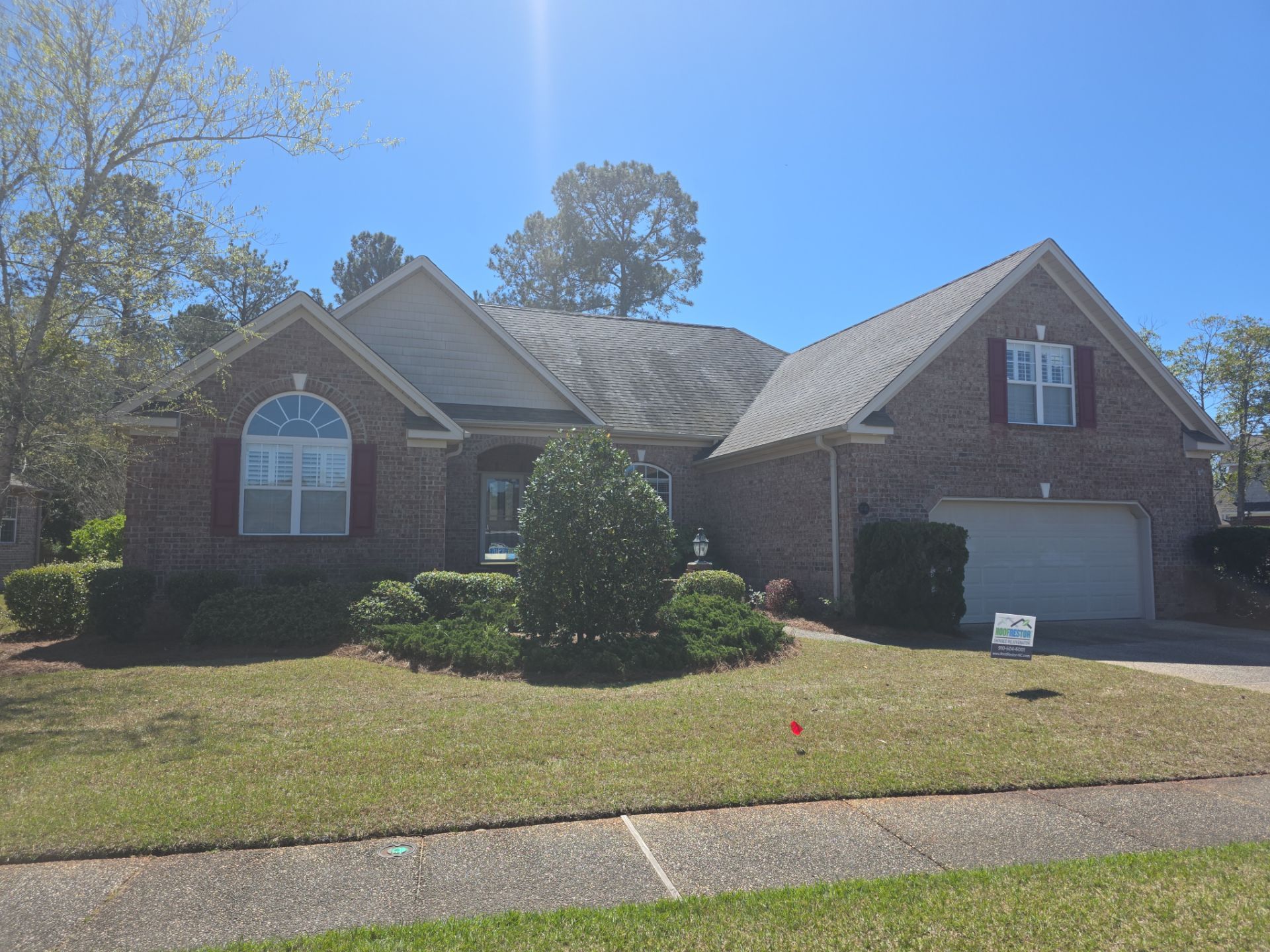 Roof Restoration using RoofRestor in Leland, NC by RGR Construction and Roofing, LLC