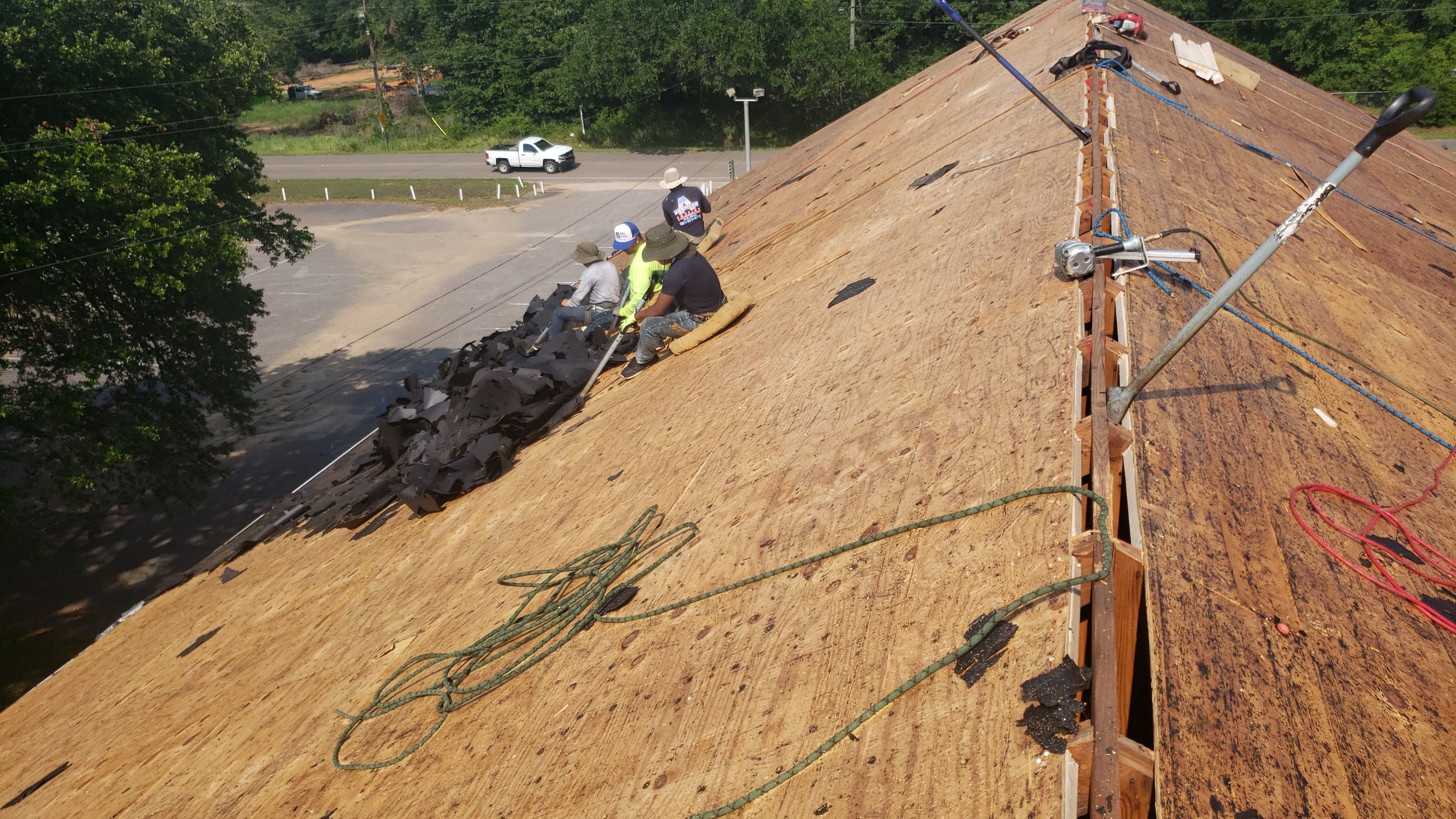 Residential Roofing Installation using Roof Replacement by American Roofing & Construction LLC