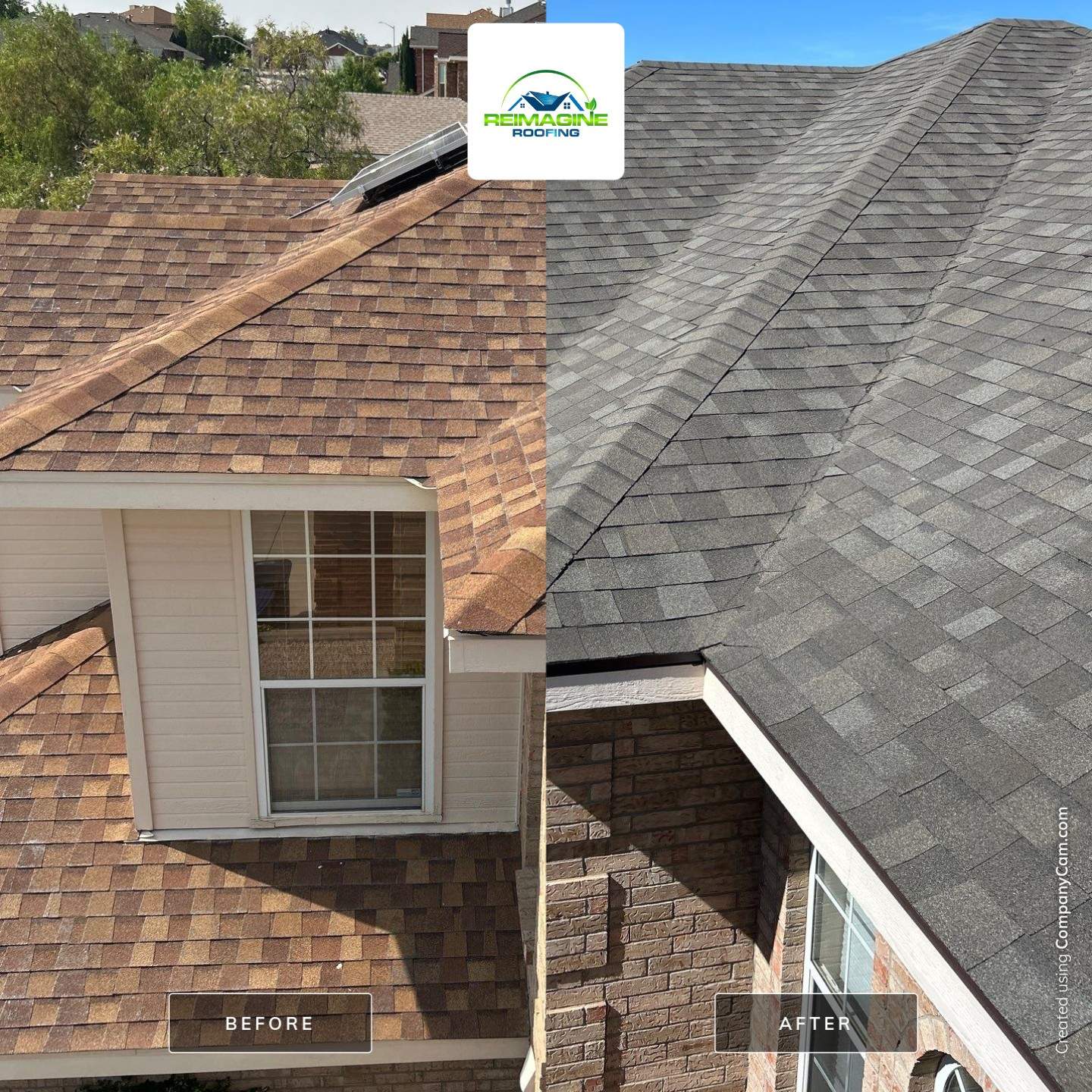 Weathered Gray Shingles by Reimagine Roofing