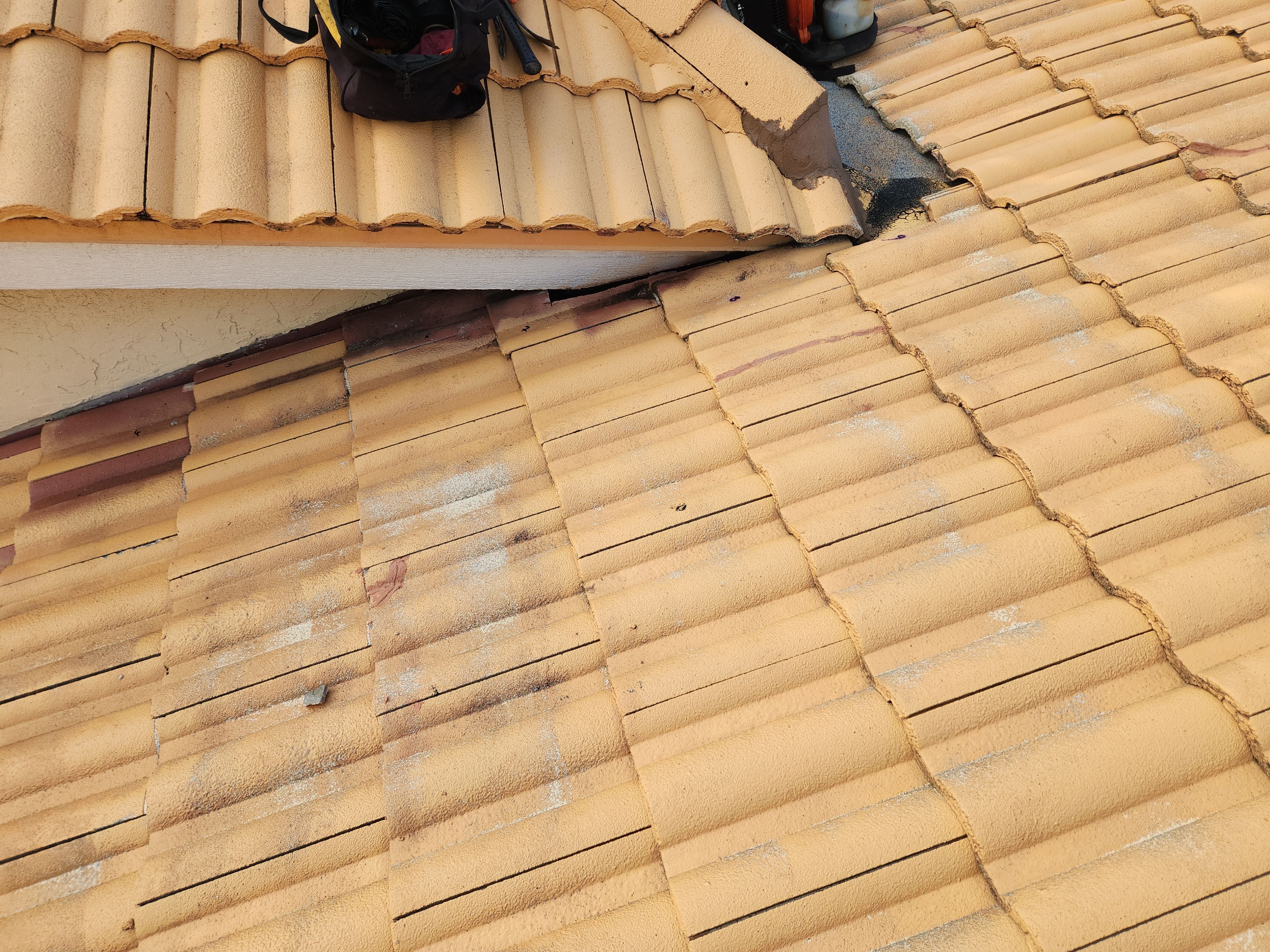 Concrete Tile Roof Repair and Decking Restoration in Delray Beach by Aastro Roofing