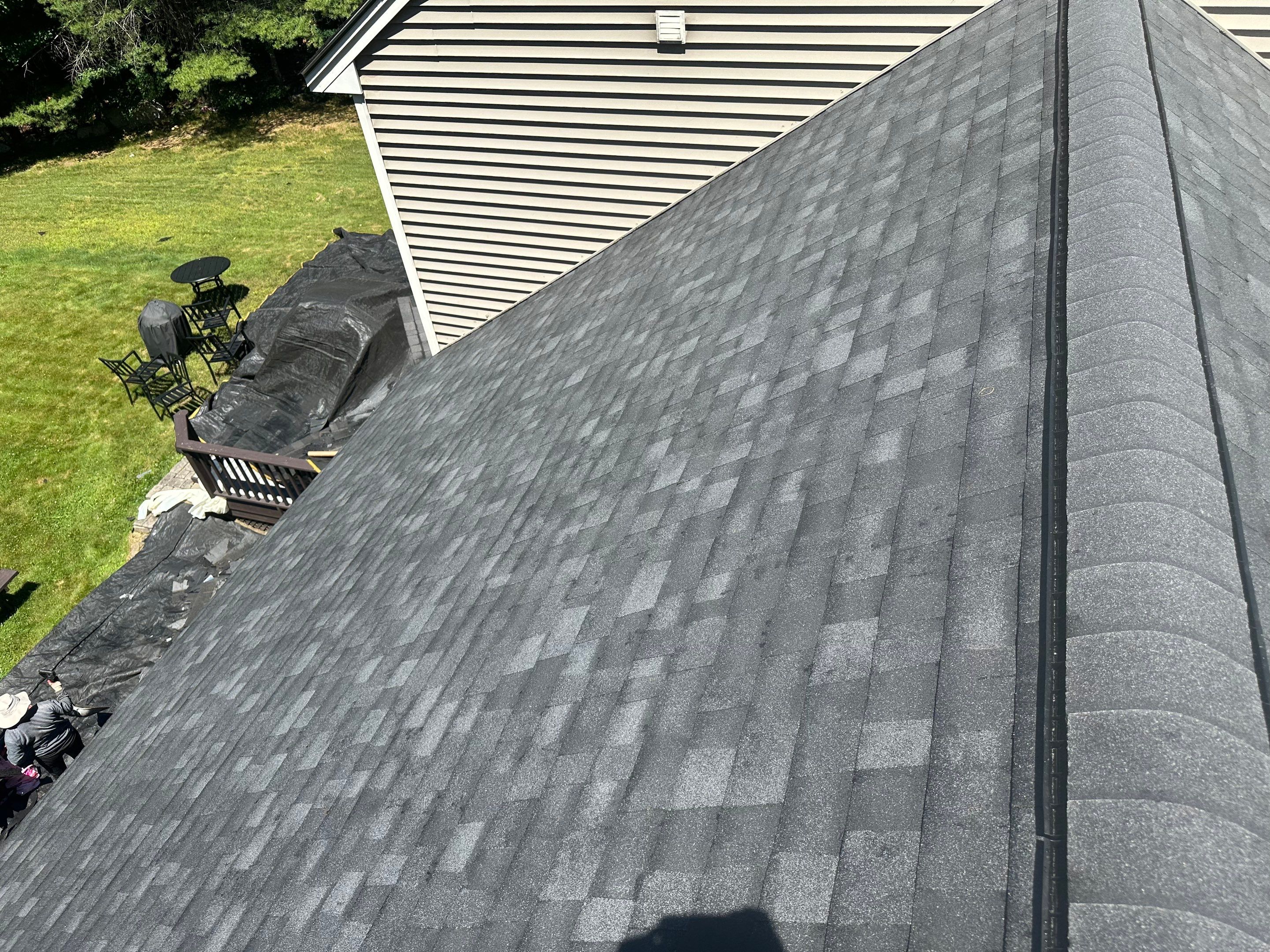 Residential Roofing Installation Featuring Owens Corning Duration Shingles in Deerfield by Tall pine roofing