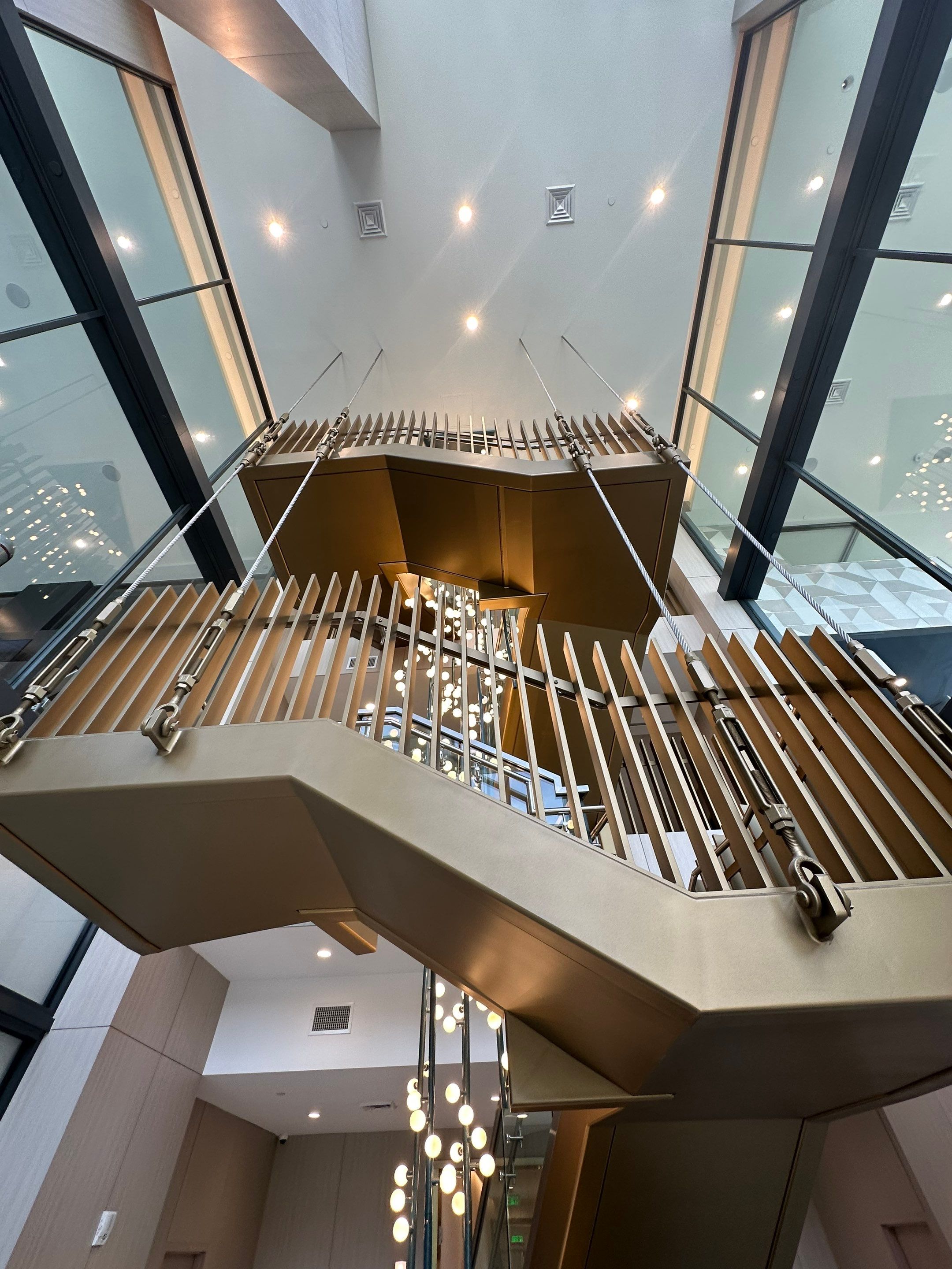 Custom Commercial Lobby in Hallandale Beach by Toledo Iron Works